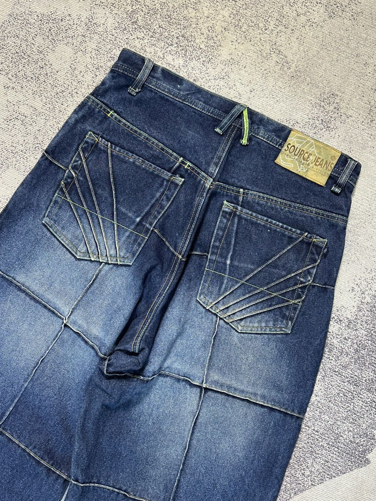 Kapital Japanese Brand Source Jeans Pachwork Denim Y2k Size US 31 - 10 Thumbnail