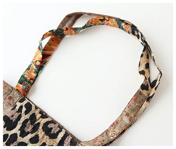 Kapital KAPITAL Patchwork Novel Tote Bag Brown Size ONE SIZE - 4 Thumbnail