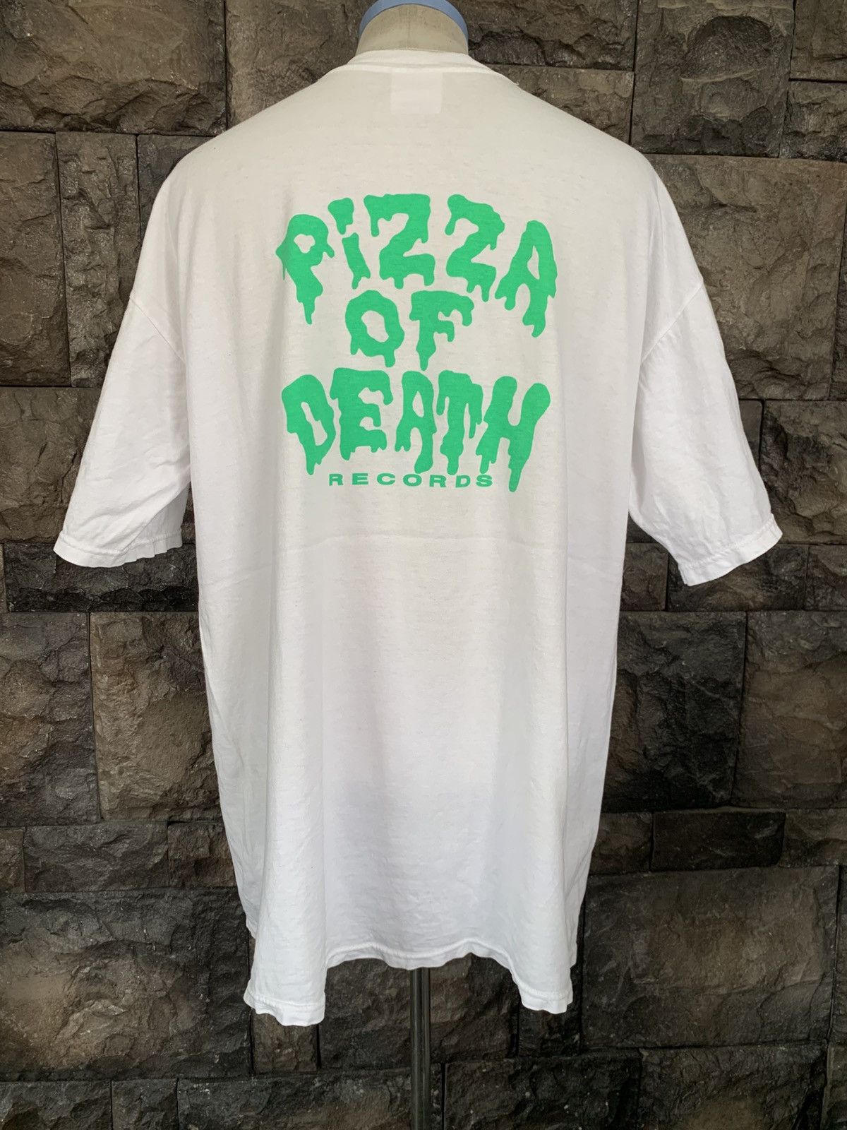 Vintage BBQ Chickens Pizza Of Death Records Band T shirt