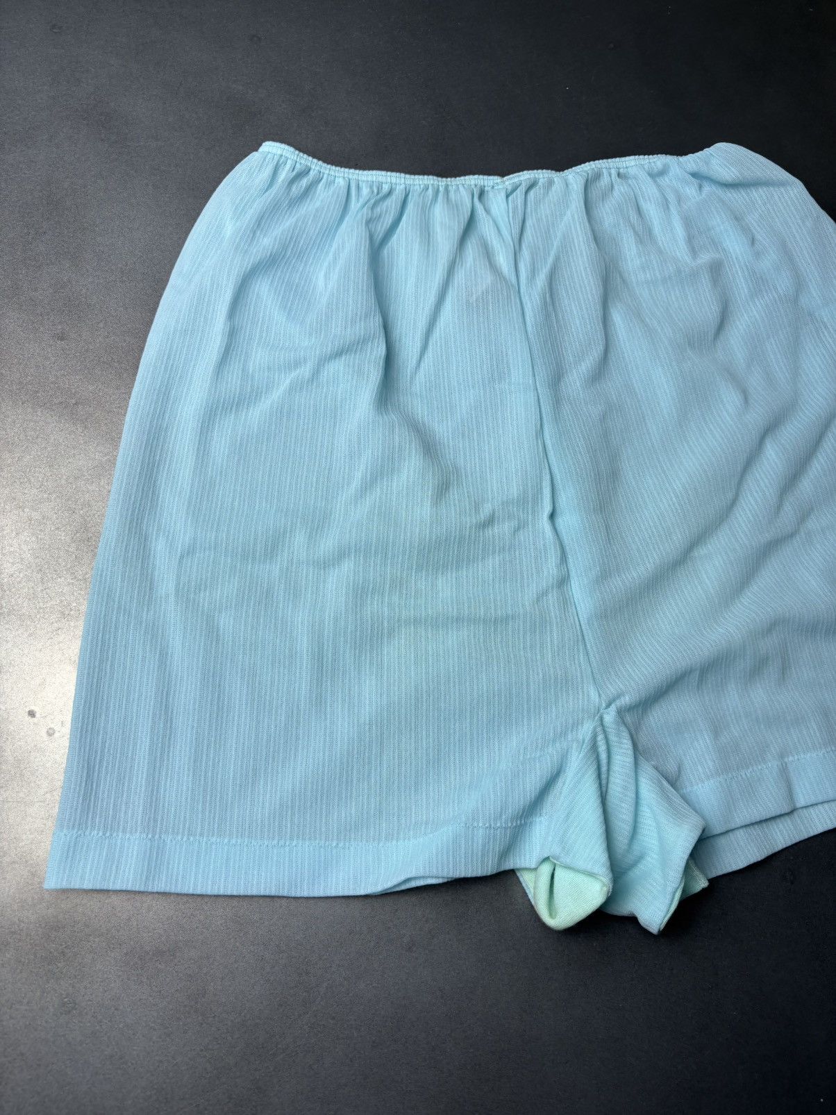 Marks & Spencer × Vintage 1960s Chiffon Boxers 70s Vintage Sheer Shorts Lace Panties Size ONE SIZE - 19 Thumbnail