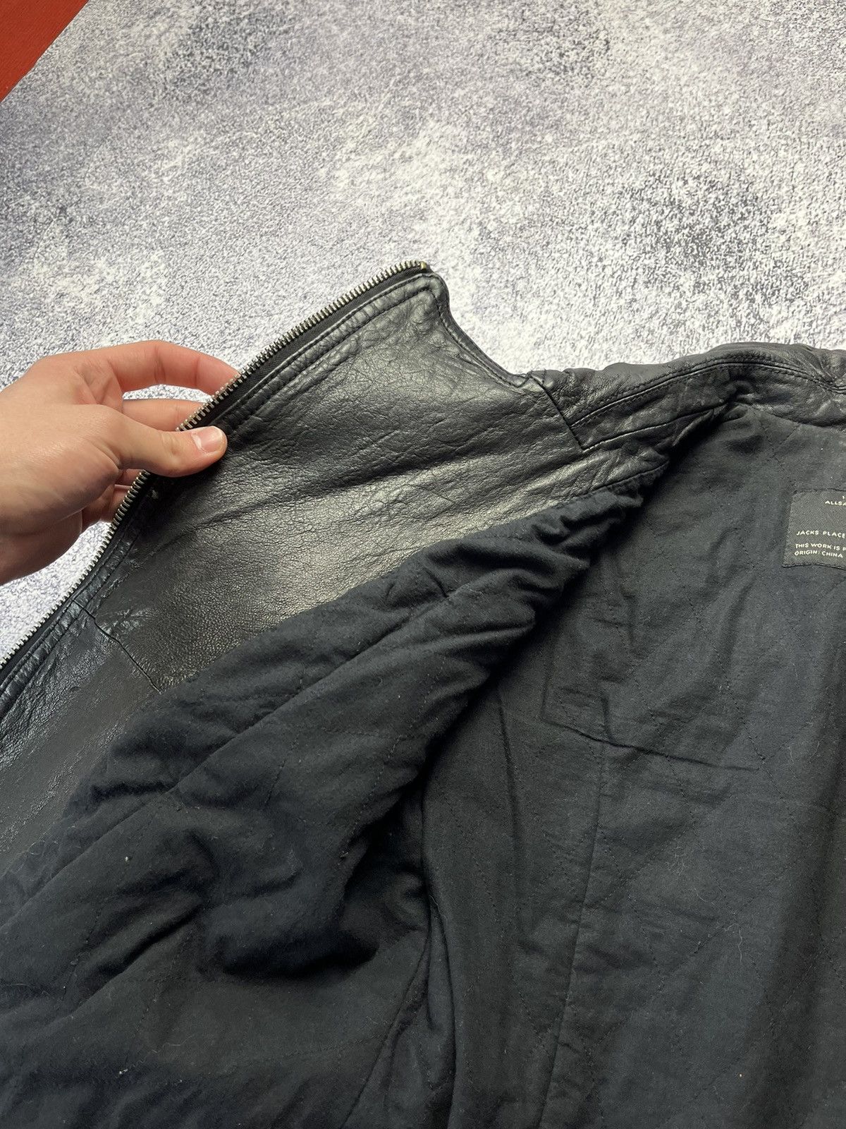 Allsaints Vintage Allsaints Balfern Leather Biker Jacket Japan Size M / US 6-8 / IT 42-44 - 18 Thumbnail