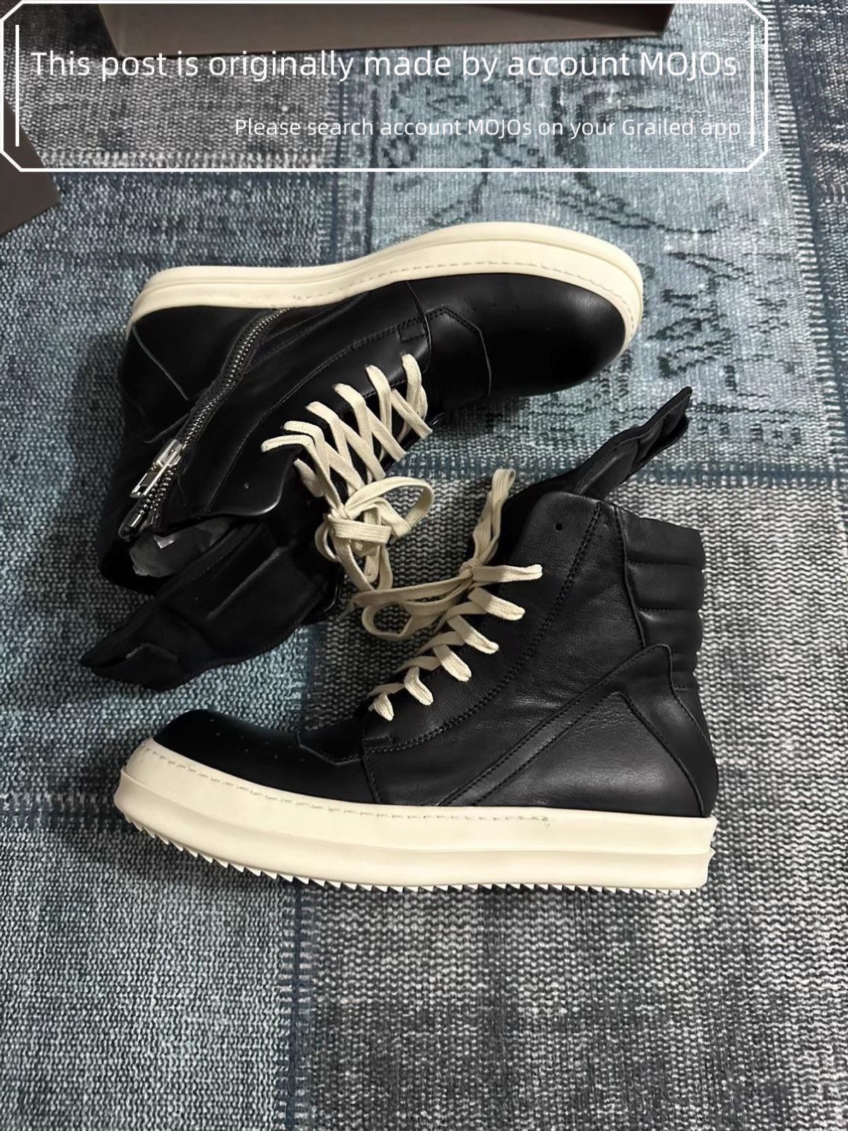 Rick Owens Rick Owens Performa Geobasket Rubberized | Grailed
