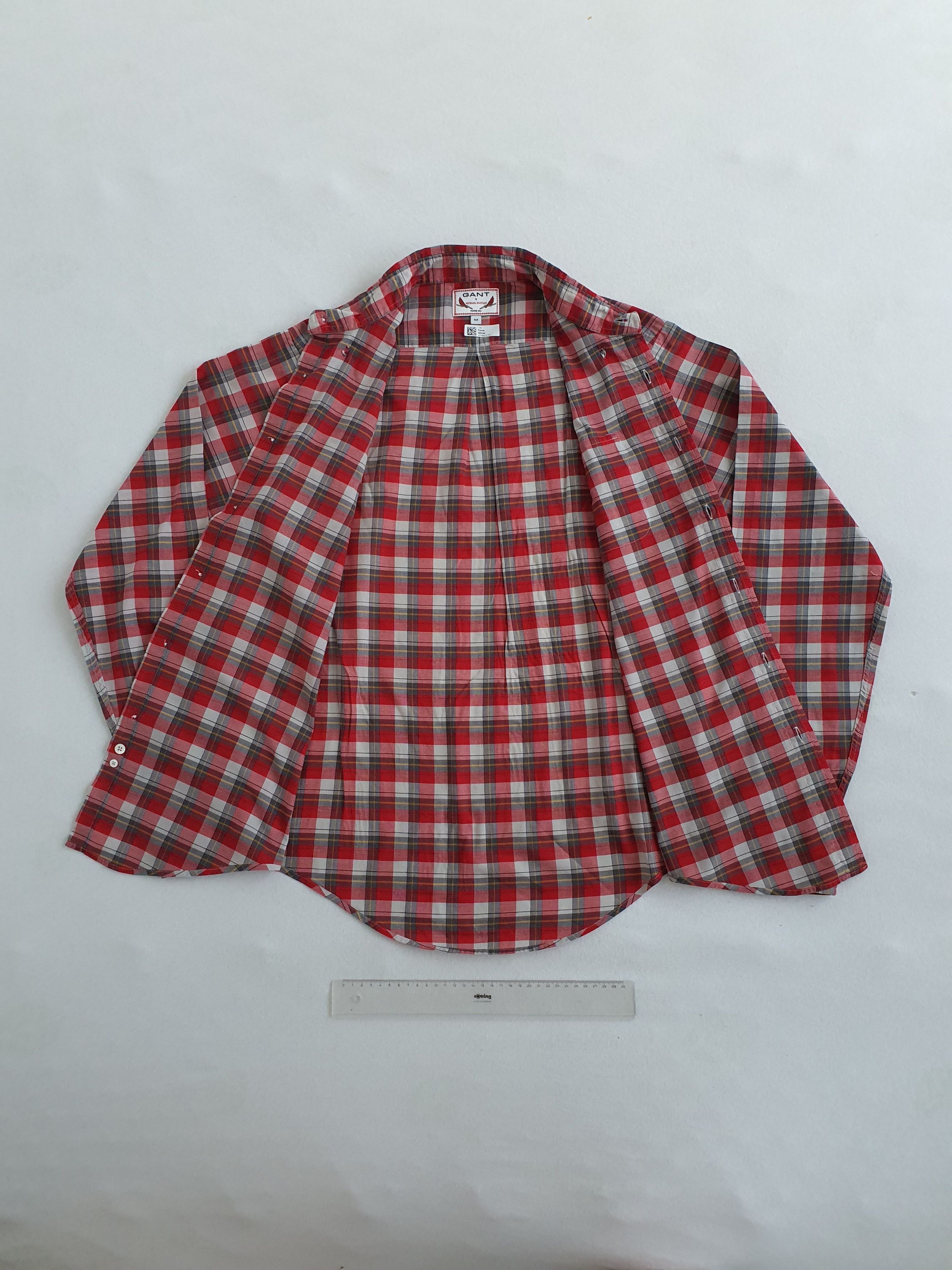 Gant × Michael Bastian Casual Button-Down Collar Shirt - Madras - Winter 2011 Size US M / EU 48-50 / 2 - 4 Thumbnail