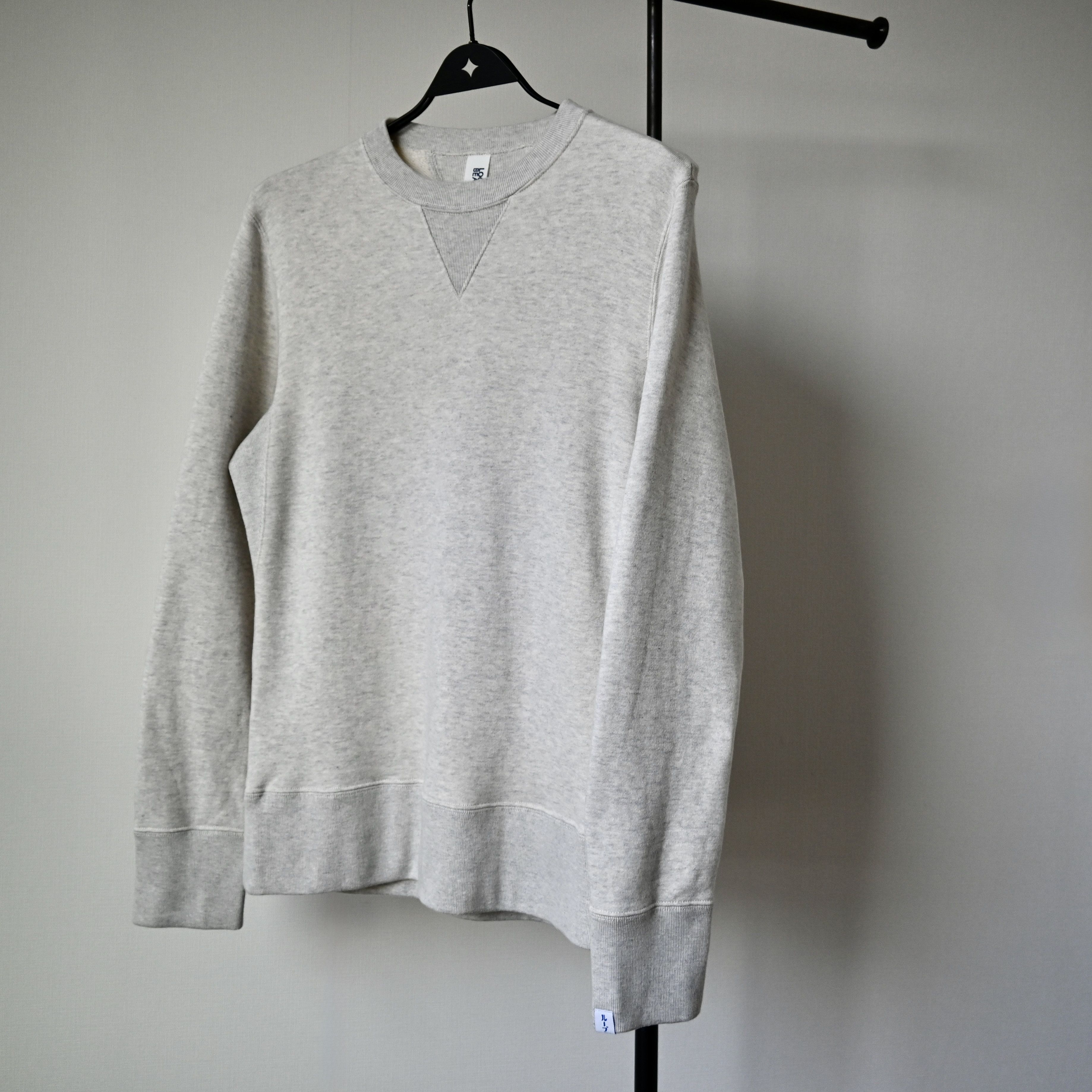 Beams Plus × Loopwheeler Beams Plus x Loopwheeler sweatshirt, oatmeal, made in Japan Size US M / EU 48-50 / 2 - 21 Thumbnail