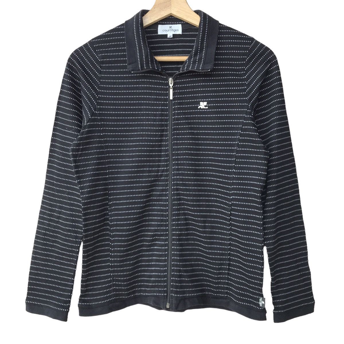 Courreges Courreges Paris Sport Futur WMN Athletic Zipup Sweater Size M / US 6-8 / IT 42-44 - 1 Thumbnail