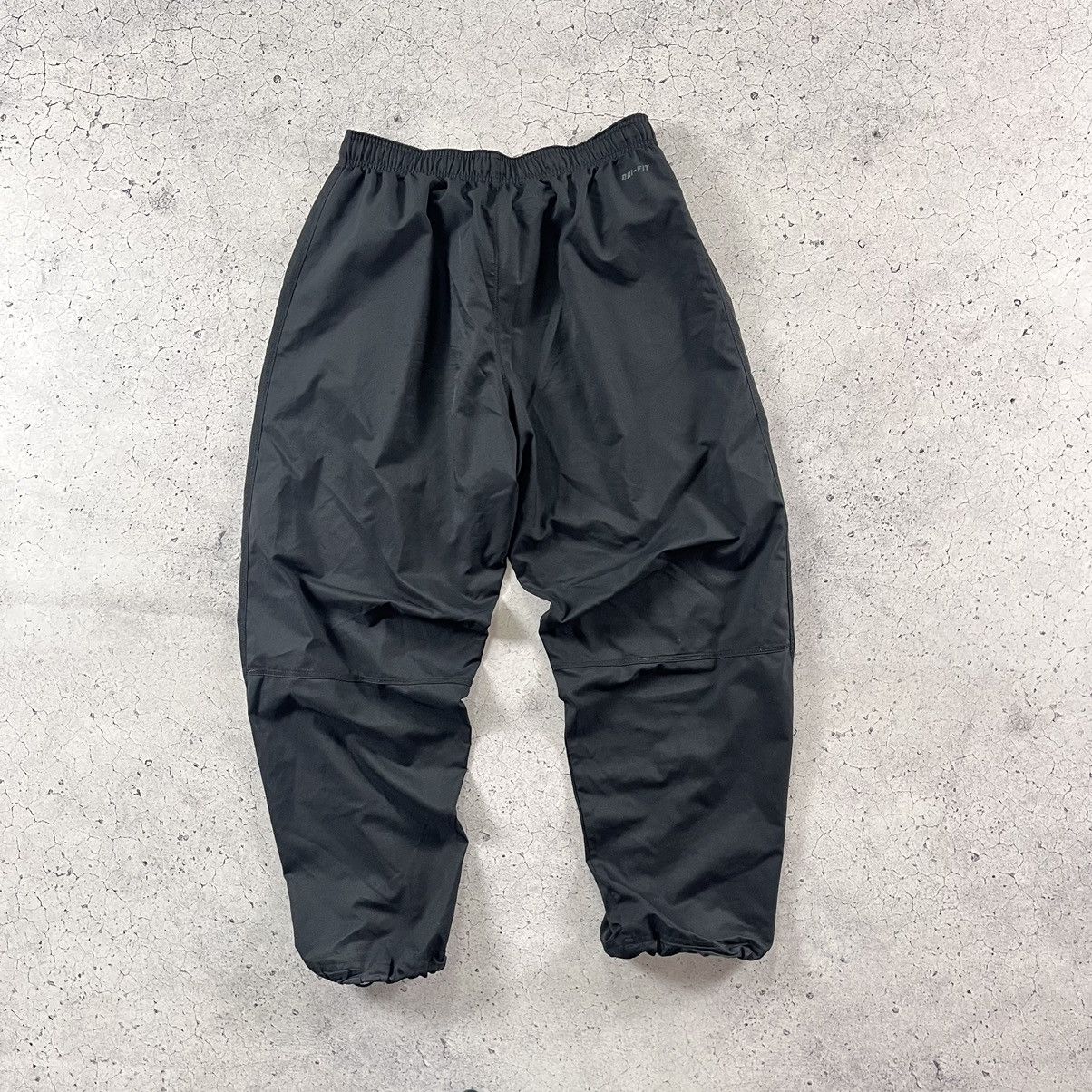 Nike × Vintage Nike Vintage Track Baggy Y2K Drill Streetwear Pants Dri Fit Size US 36 / EU 52 - 10 Thumbnail