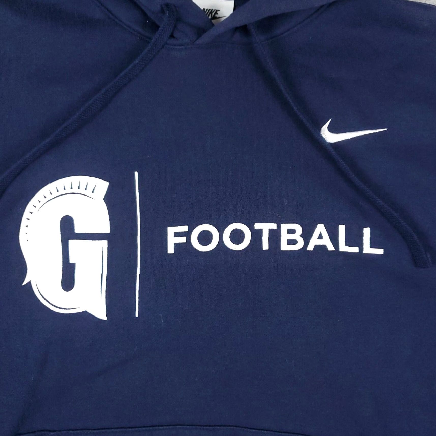 Nike Nike Hoodie Mens Small Blue Pullover Sportswear Adjustable Hoodie Size US S / EU 44-46 / 1 - 2 Thumbnail