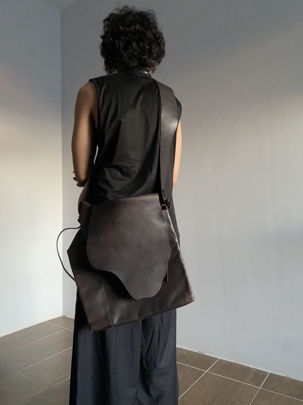 Saint Laurent Paris SS2002 Yves Saint Laurent runway large satchel bag Size ONE SIZE - 2 Thumbnail