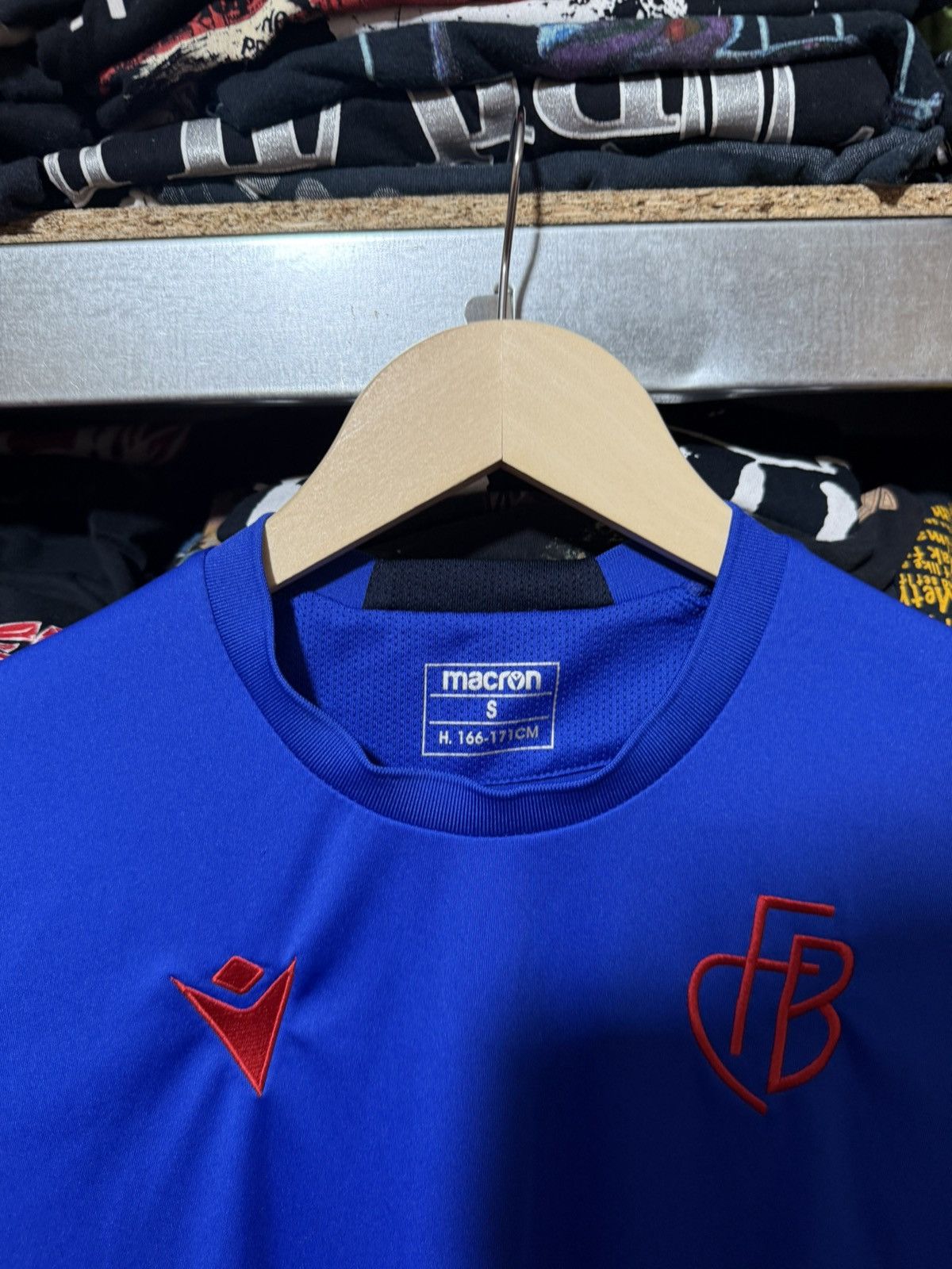 Macron FC Basel Football Training Macron 2022 2023 Soccer Jersey Size US S / EU 44-46 / 1 - 5 Thumbnail