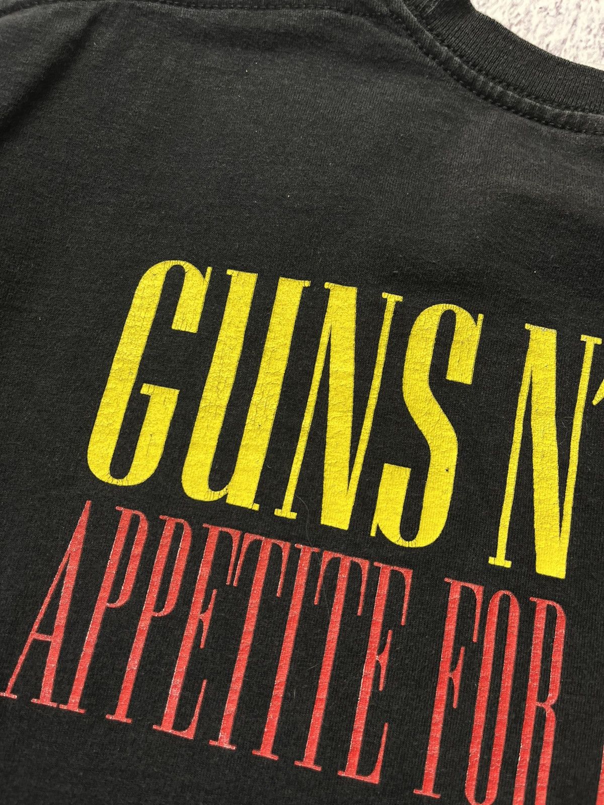 Band Tees GNR Appetite For Distruction Promo Cross T shirt Y2K tee L Size US L / EU 52-54 / 3 - 23 Thumbnail