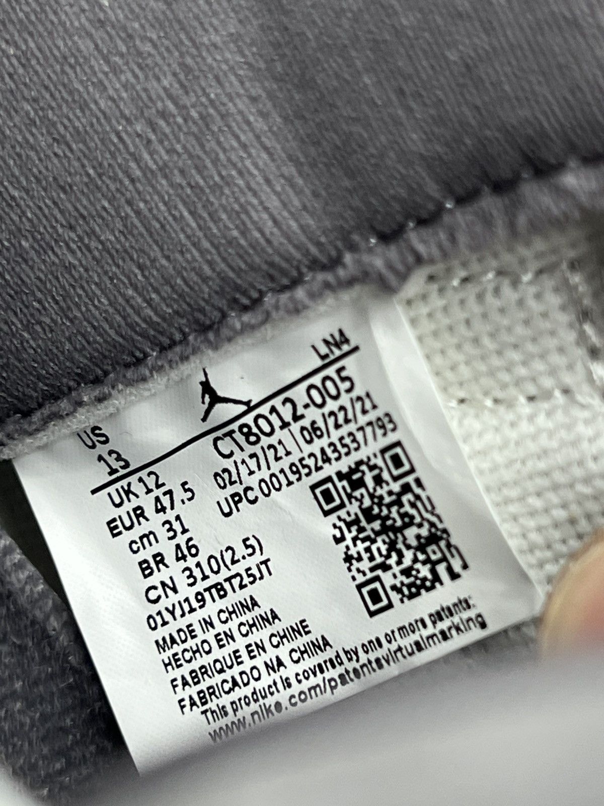 Jordan Brand Air Jordan 11 Cool Grey Size 13 Size US 13 / EU 46 - 7 Thumbnail