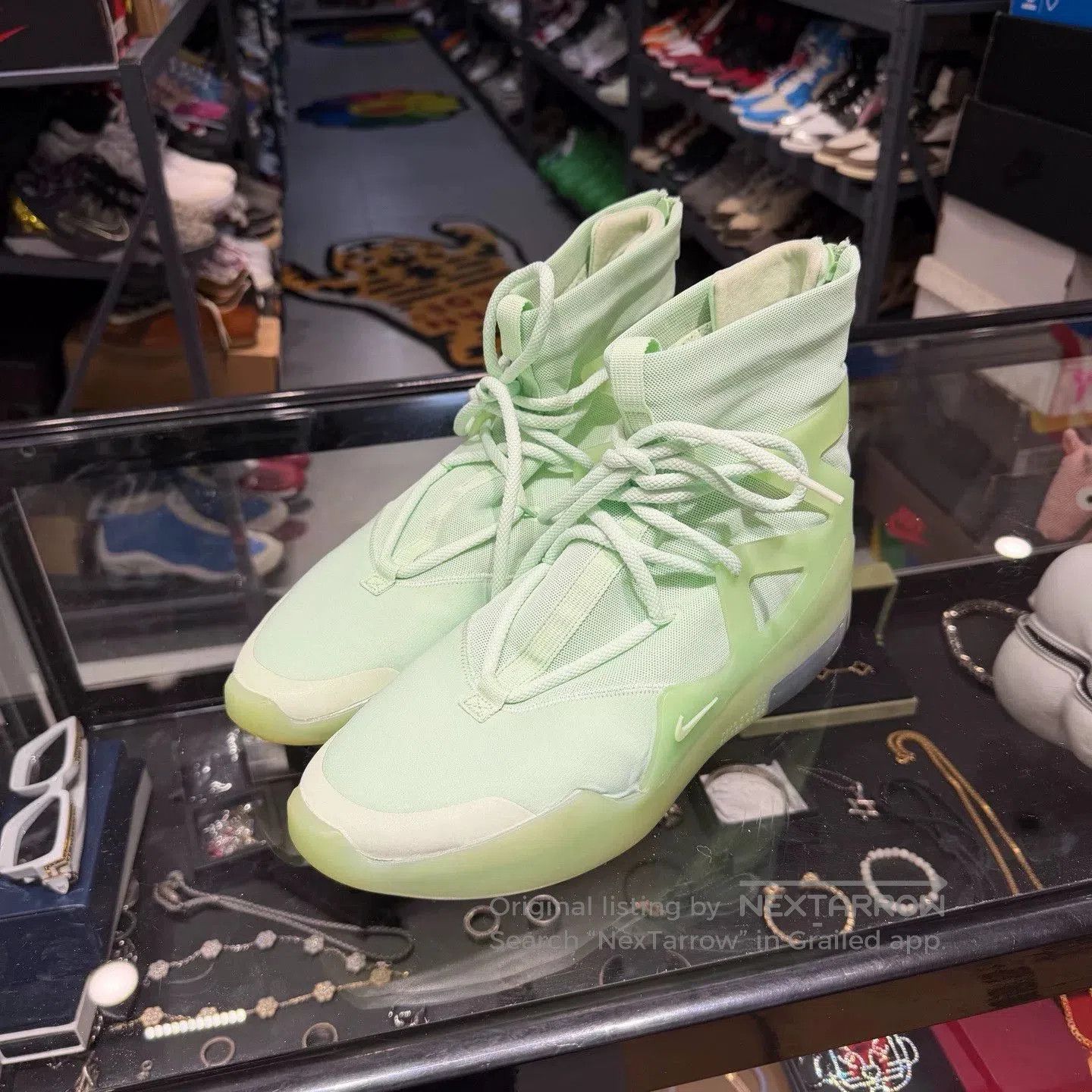 Fear of God Air Fear of God 1 Frosted Spruce. Size US 12 / EU 45 - 1 Thumbnail