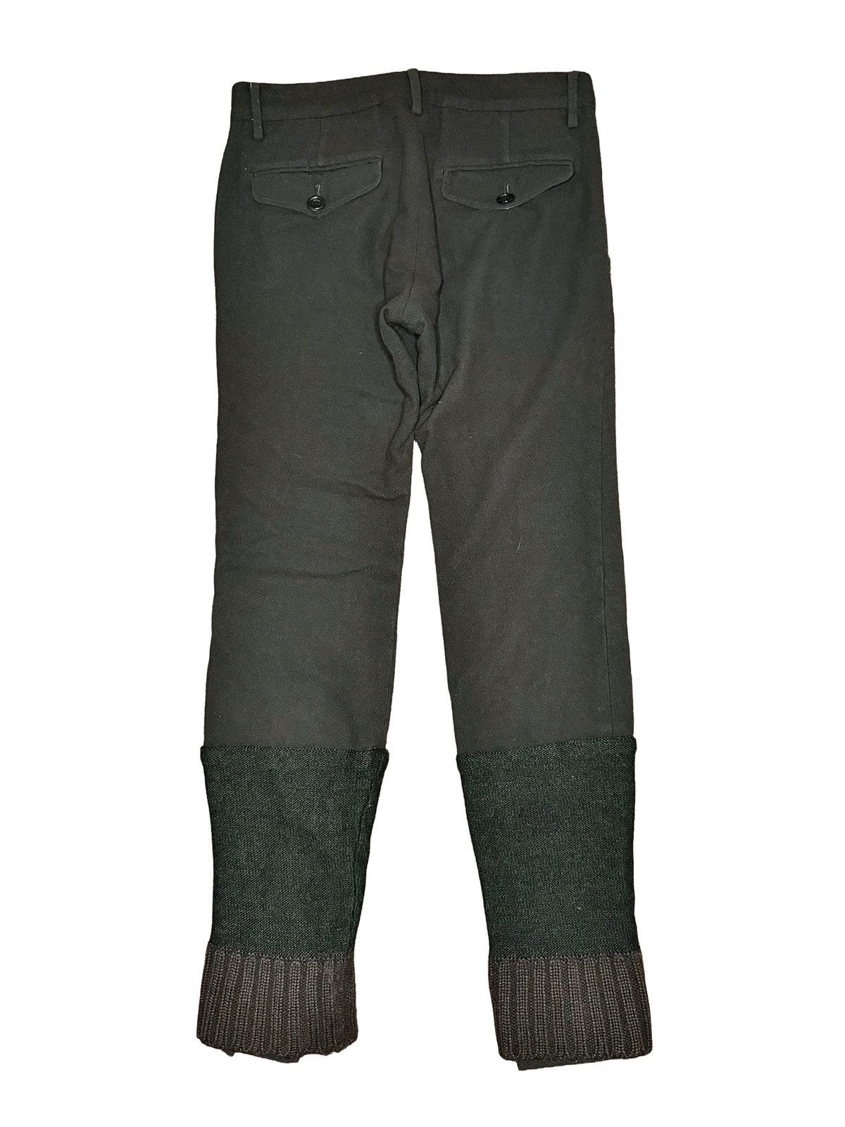 Undercover Undercover AW07 Knit Layered Cuff Pants Size US 28 / EU 44 - 2 Thumbnail