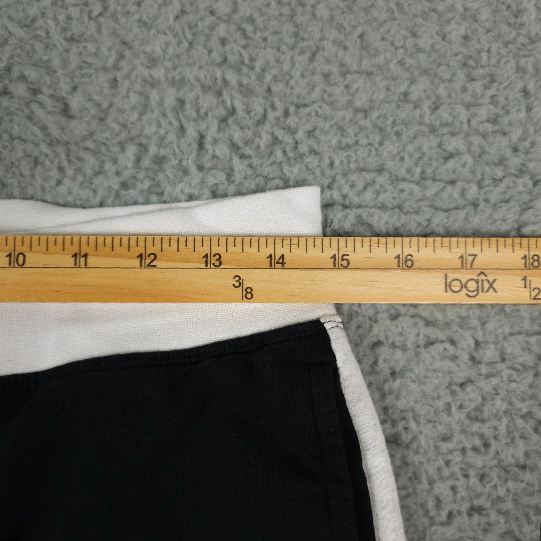 Nike Nike Air Pants Womens Medium Black White Gray Colorblock Jogger Tapered Ankle Sportswear Size 32" / US 10 / IT 46 - 6 Thumbnail