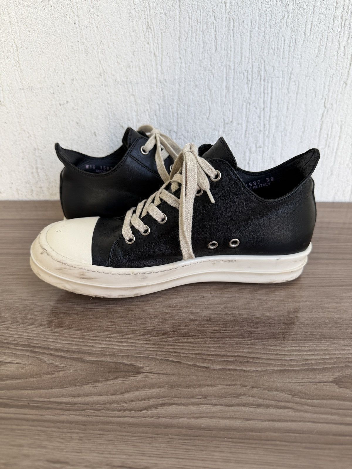 Rick Owens w18 mainline ramones Size US 6 / EU 39 - 8 Thumbnail