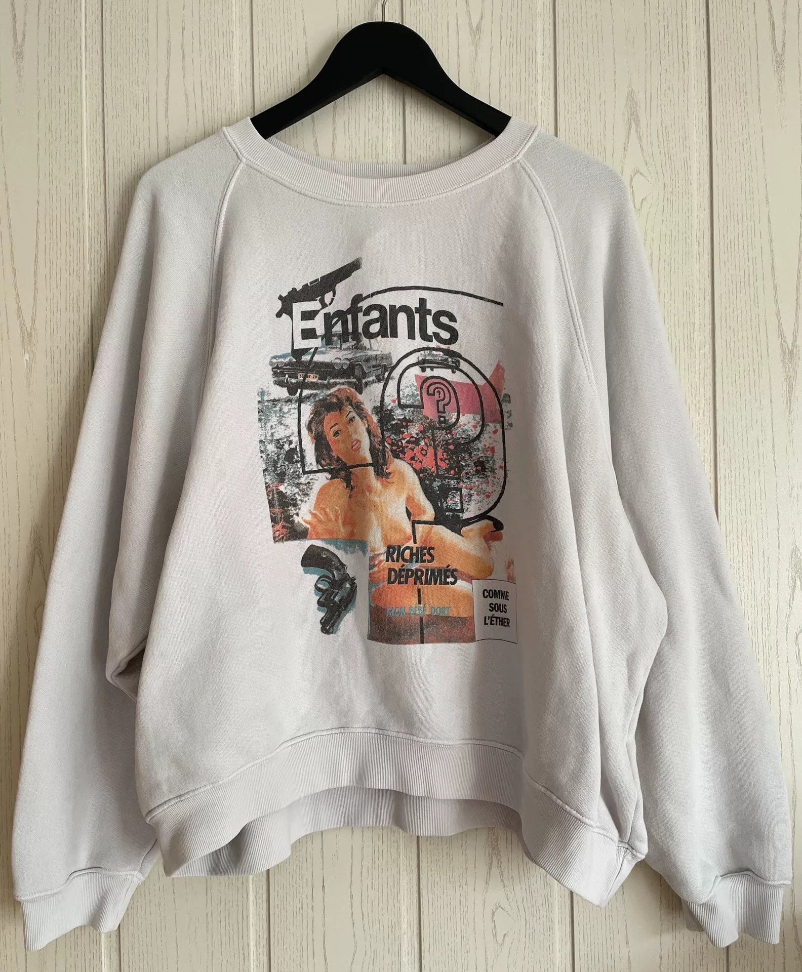 Enfants Riches Deprimes Enfants Riches Deprimes Thrilling Raglan Sweatshirt Size US M / EU 48-50 / 2 - 1 Thumbnail