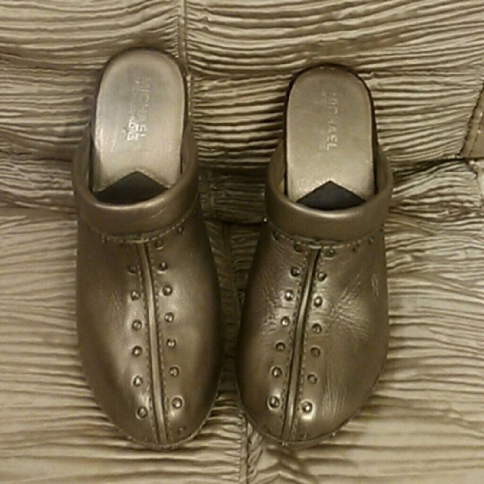 Michael Kors Y2K Vintage Michael Kors Leather Astor Clogs Size US 6.5 / IT 36.5 - 3 Thumbnail