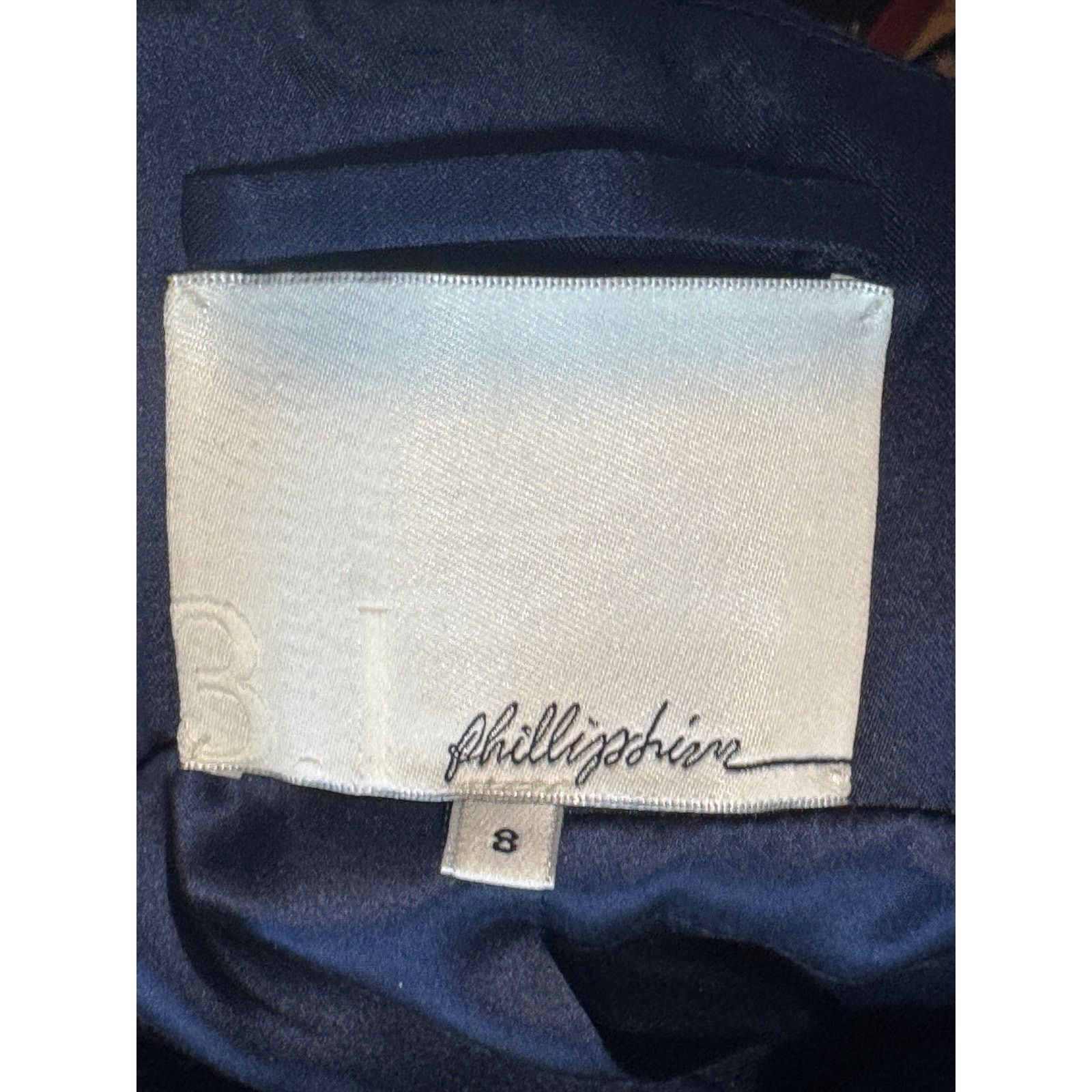 3.1 Phillip Lim Phillip Lim Blue Wool Silk Ruffle Coat Dress Outerwear Med Size M / US 6-8 / IT 42-44 - 7 Thumbnail