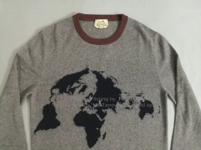 Hermes Cashmere sweater knit sweater, 100% cashmere