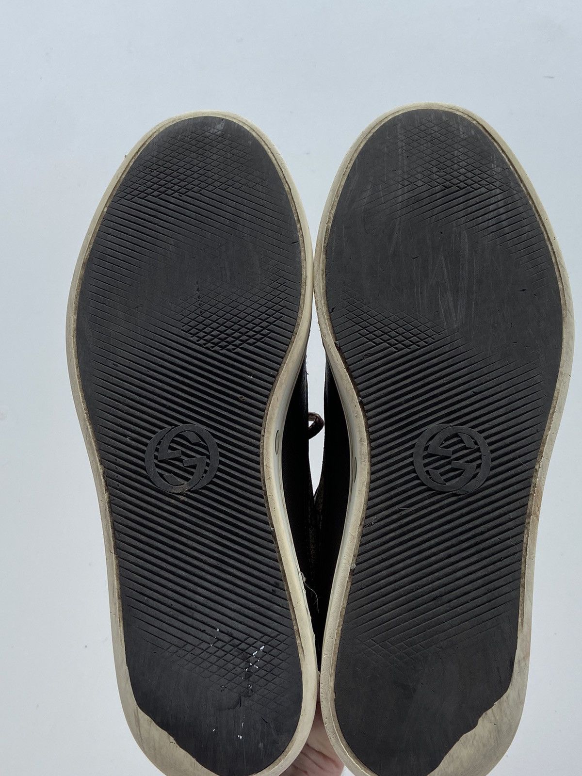 Gucci Gucci Sneakers Low Top Monogram GG Brown Leather US8 EUR-41 Size US 8 / EU 41 - 14 Thumbnail
