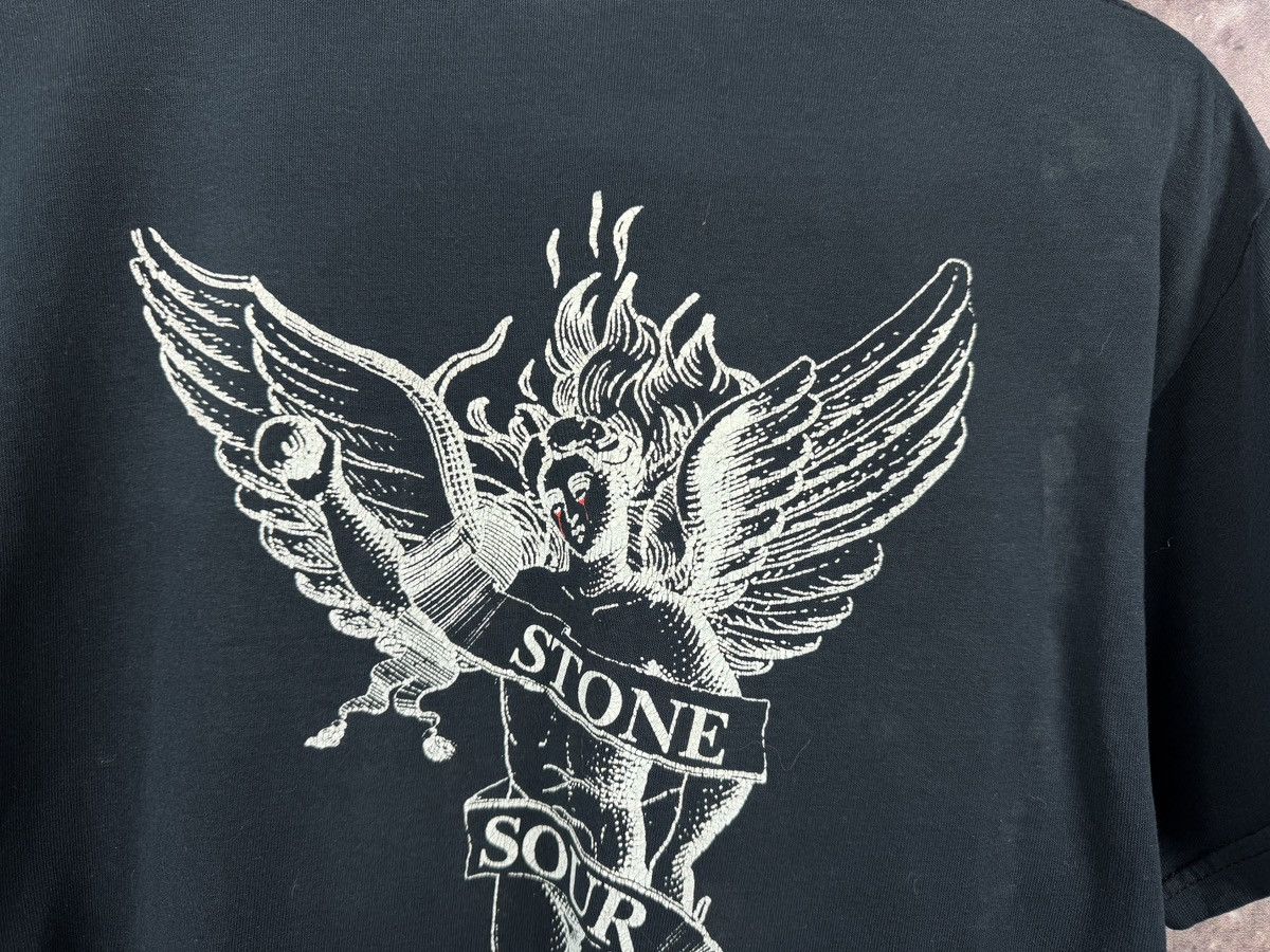 Other × Vintage Men’s Stone Sour T-Shirt Rock Band T-Shirt Medium Size US M / EU 48-50 / 2 - 15 Thumbnail