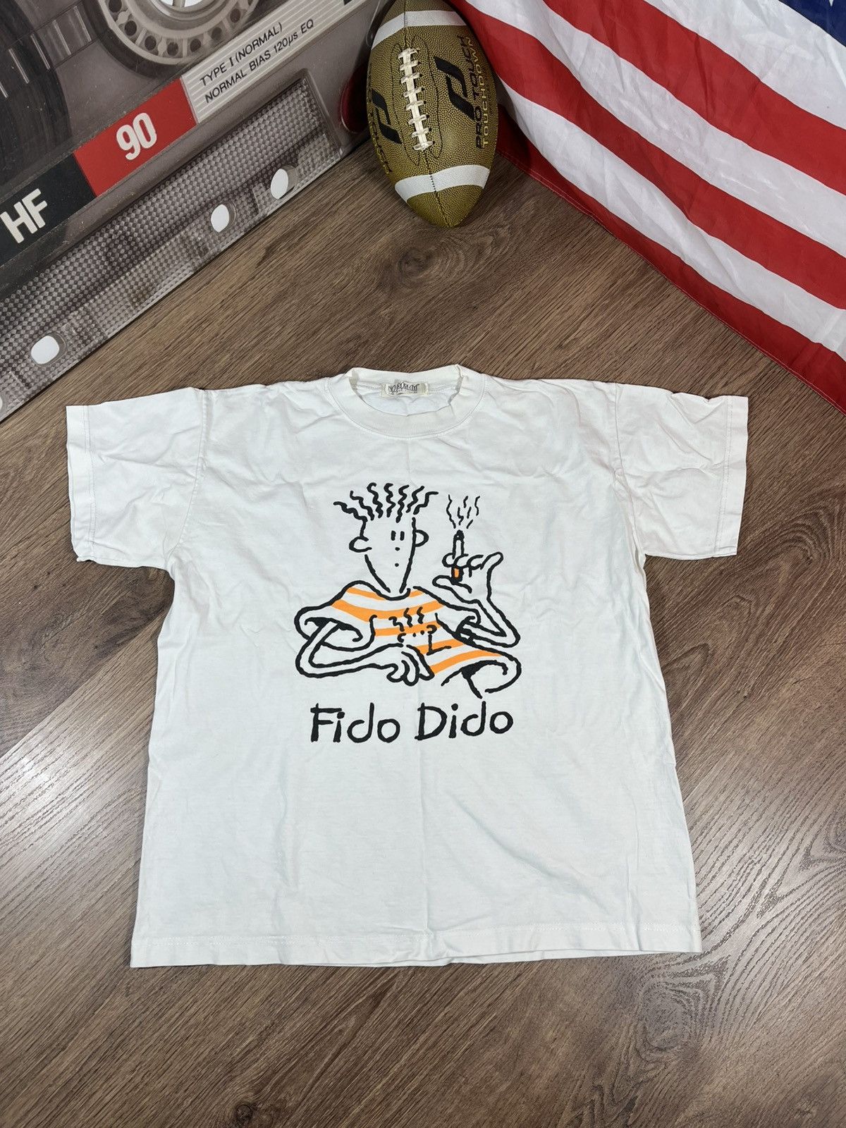 Vintage Vintage Fido Dido Rare T Shirt 80-90s Size US XL / EU 56 / 4 - 1 Thumbnail
