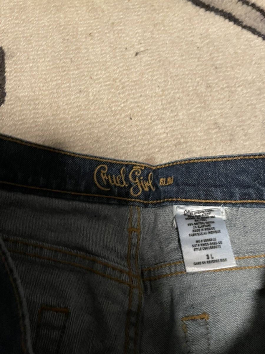 Levi's × Tornado Mart × Vintage slim fit y2k flared jeans Size 26" / US 2 / IT 38 - 2 Thumbnail