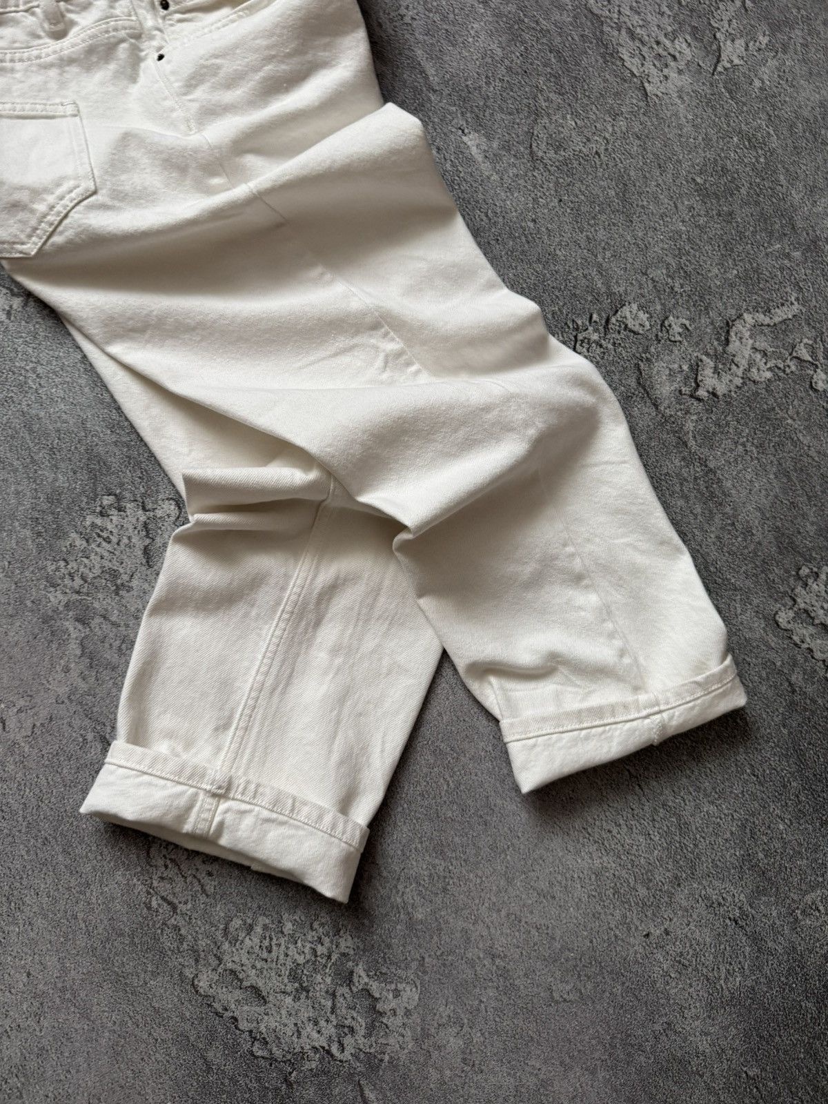 ba&sh BA&SH 3 Wmns white Jean pant trouser chino Size 26" / US 2 / IT 38 - 14 Thumbnail