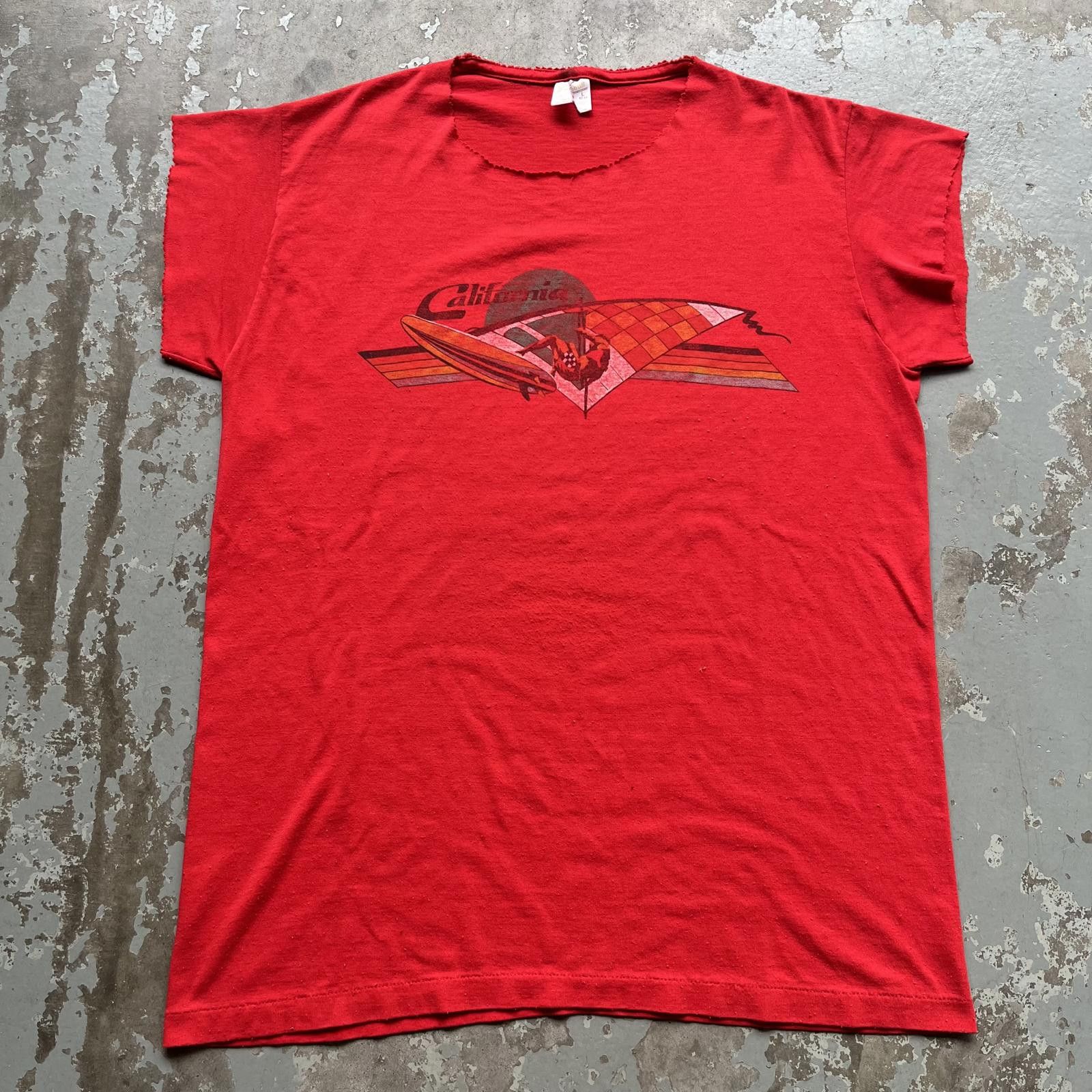 Vintage Vintage 80s Windsurfing Beach Ocean Surf California Shirt Size US M / EU 48-50 / 2 - 1 Thumbnail