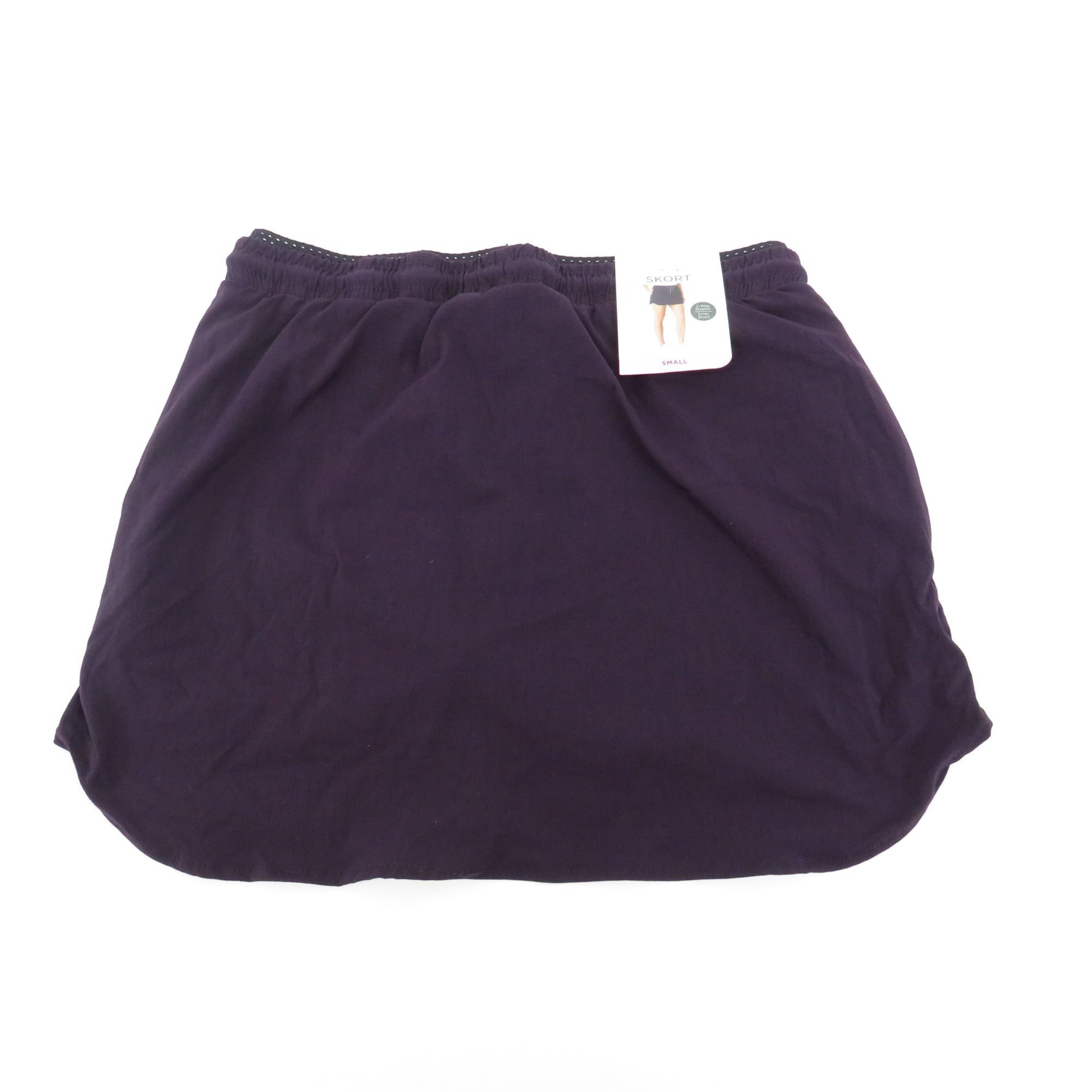 Other Members Mark Trek Skort Small Purple 2-Way Stretch Elastic W Size 29" - 3 Thumbnail