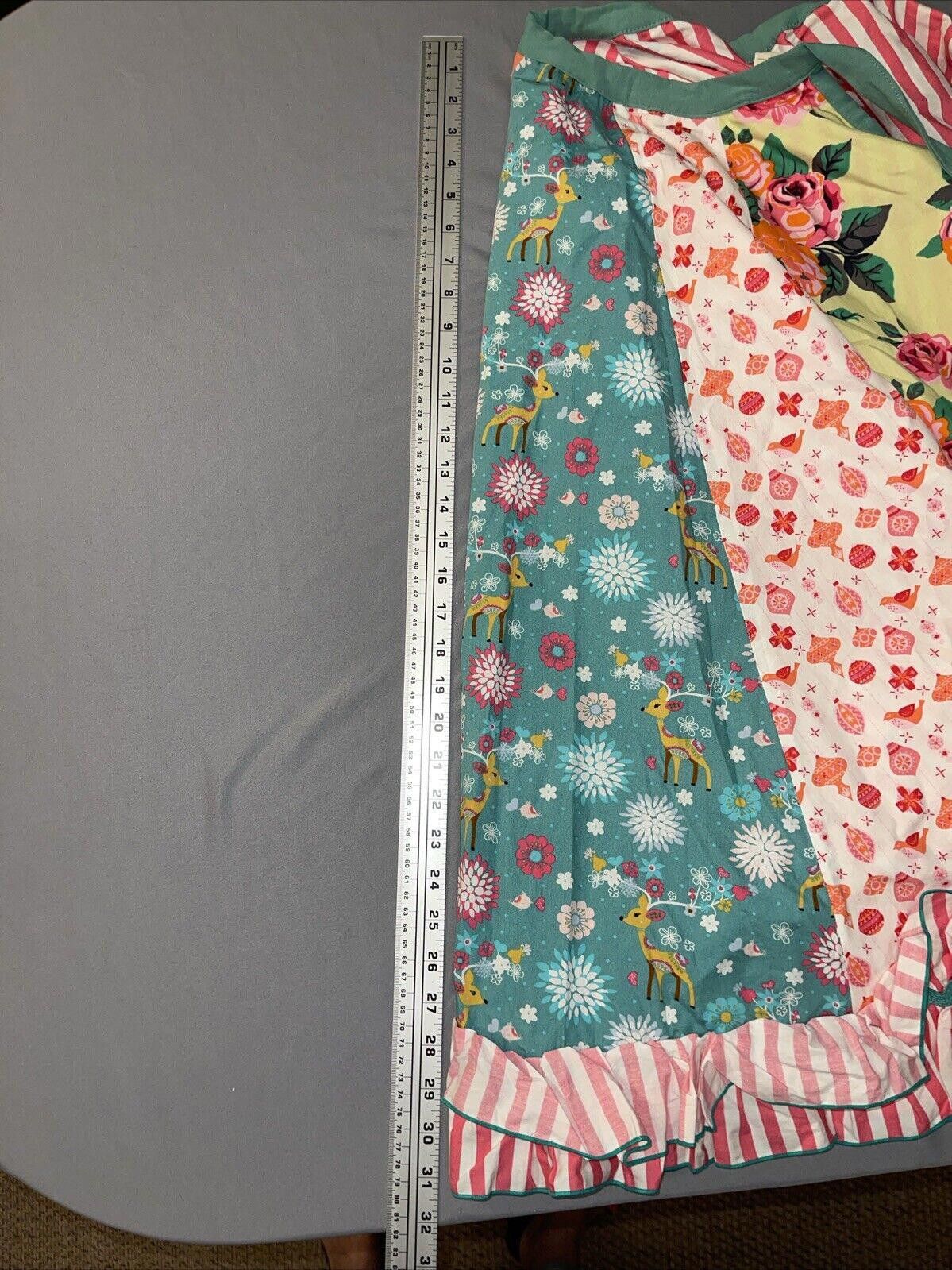 Designer VTG MATILDA JANE CHRISTMAS TABLE TREE SKIRT PLAID Size ONE SIZE - 4 Thumbnail