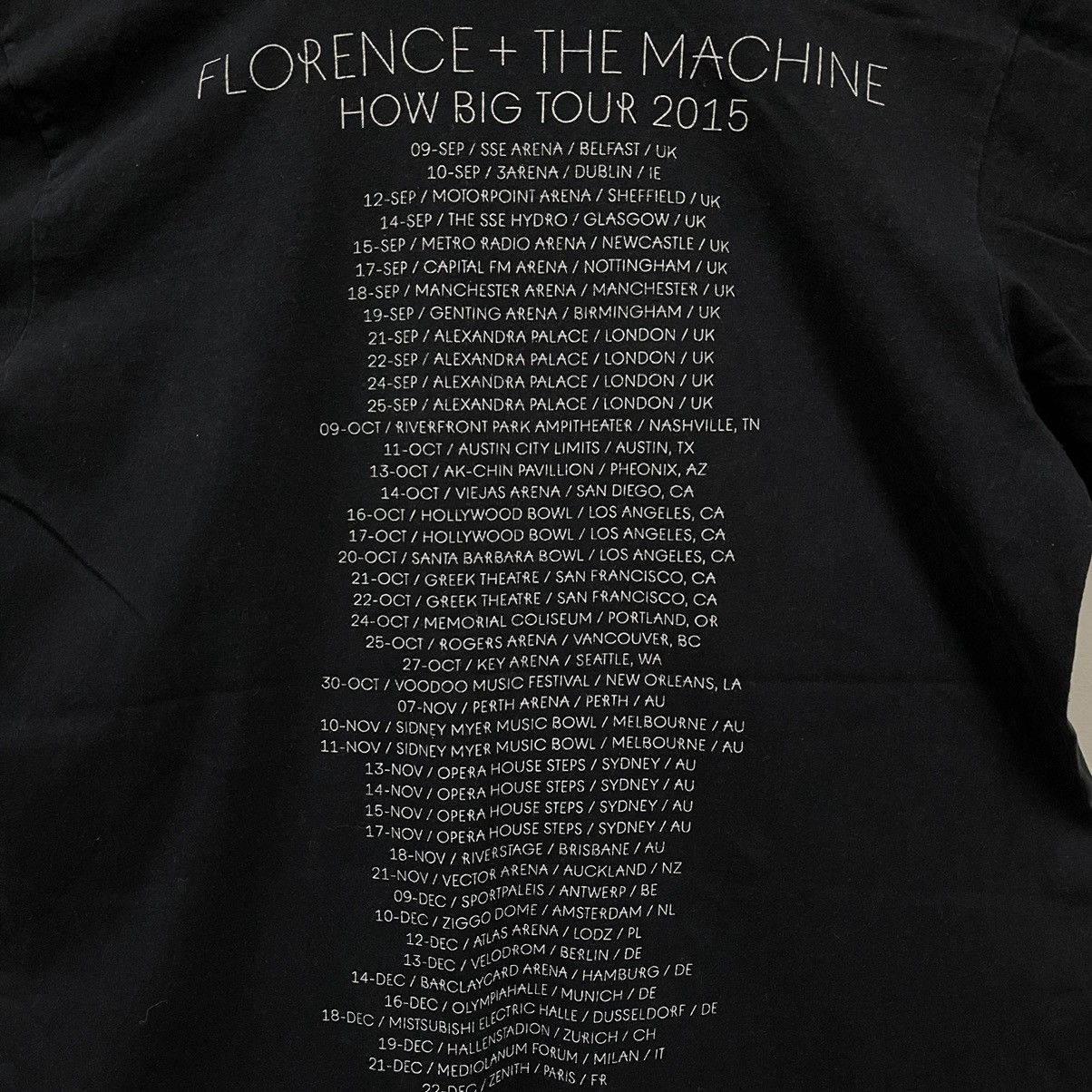Band Tees Florence & the Machine Tour Tshirt Indie Rock Band Size US M / EU 48-50 / 2 - 4 Thumbnail