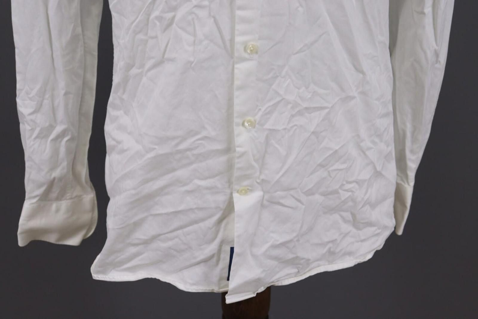 Suitsupply Suit Supply Egyptian Cotton White Shirt Size 41 / L Size US M / EU 48-50 / 2 - 3 Thumbnail