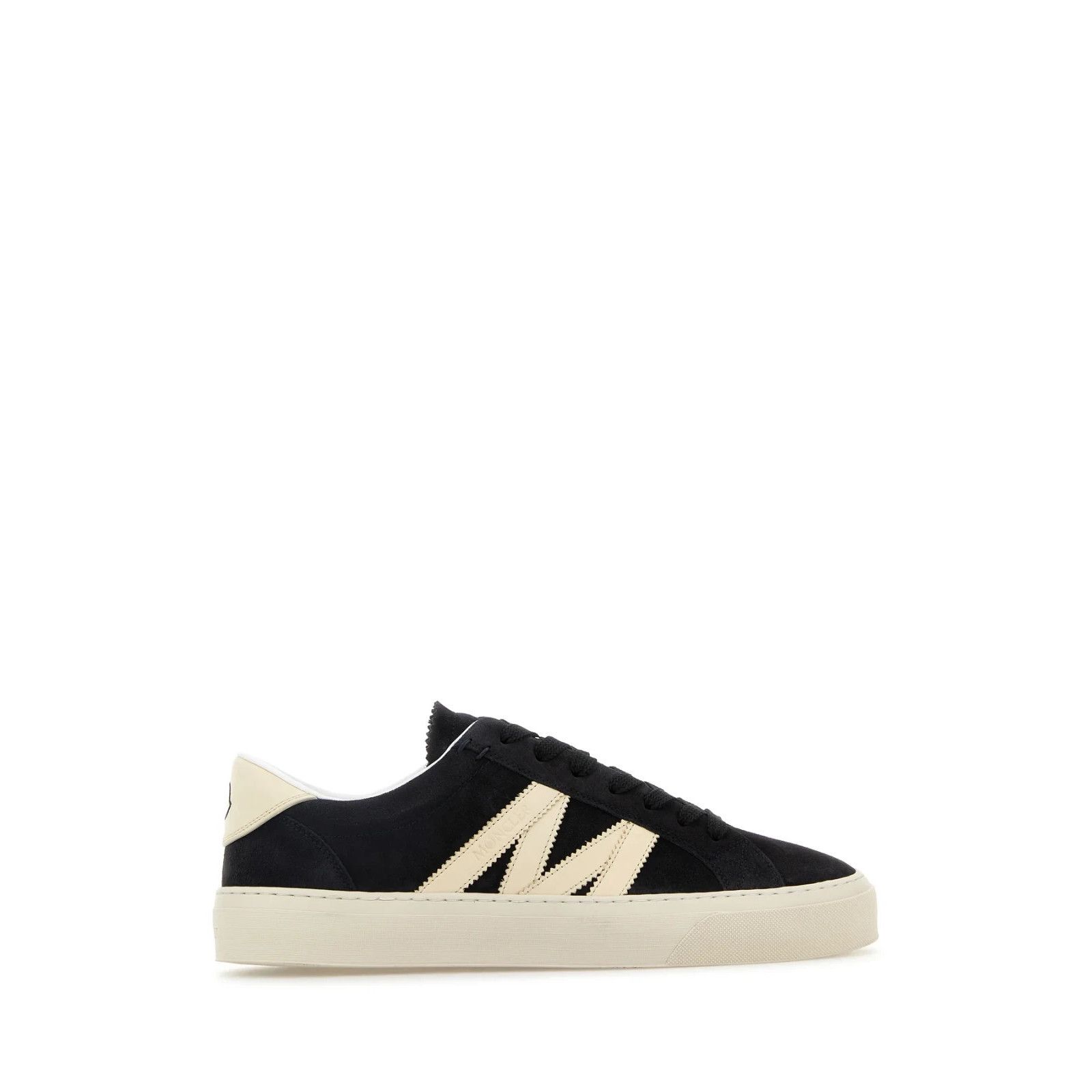 MONCLER Monaco 2 Midnight Blue Suede Sneakers New (Men's siz