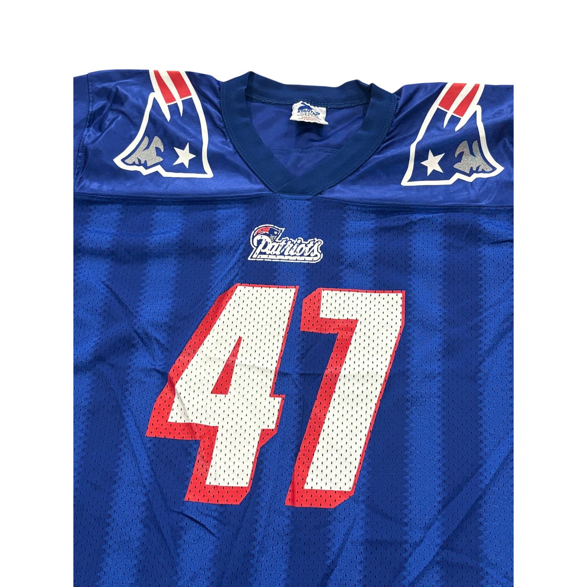 Starter Vintage 90s Starter New England Patriots Robert Edwards #47 Size L / US 10 / IT 46 - 5 Thumbnail