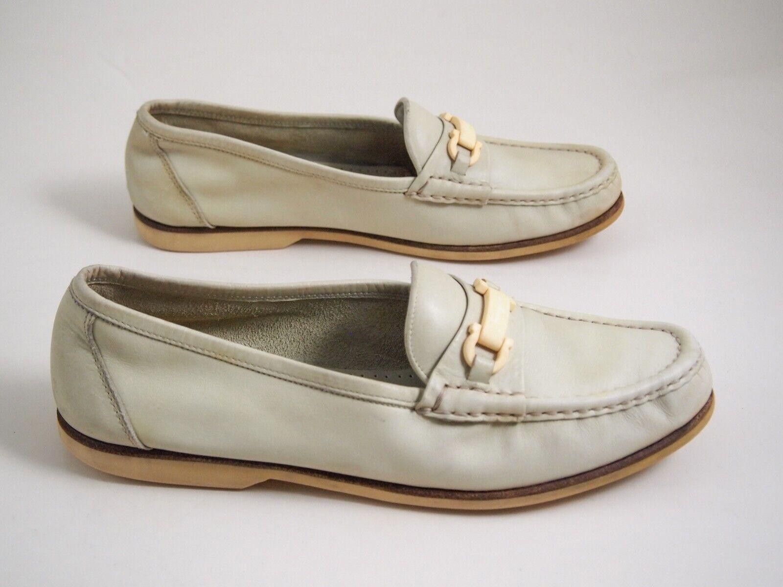 Salvatore Ferragamo Ferragamo Gancio Loafers Light Green Leather EU 40 US 10 C Size US 10 / IT 40 - 5 Thumbnail