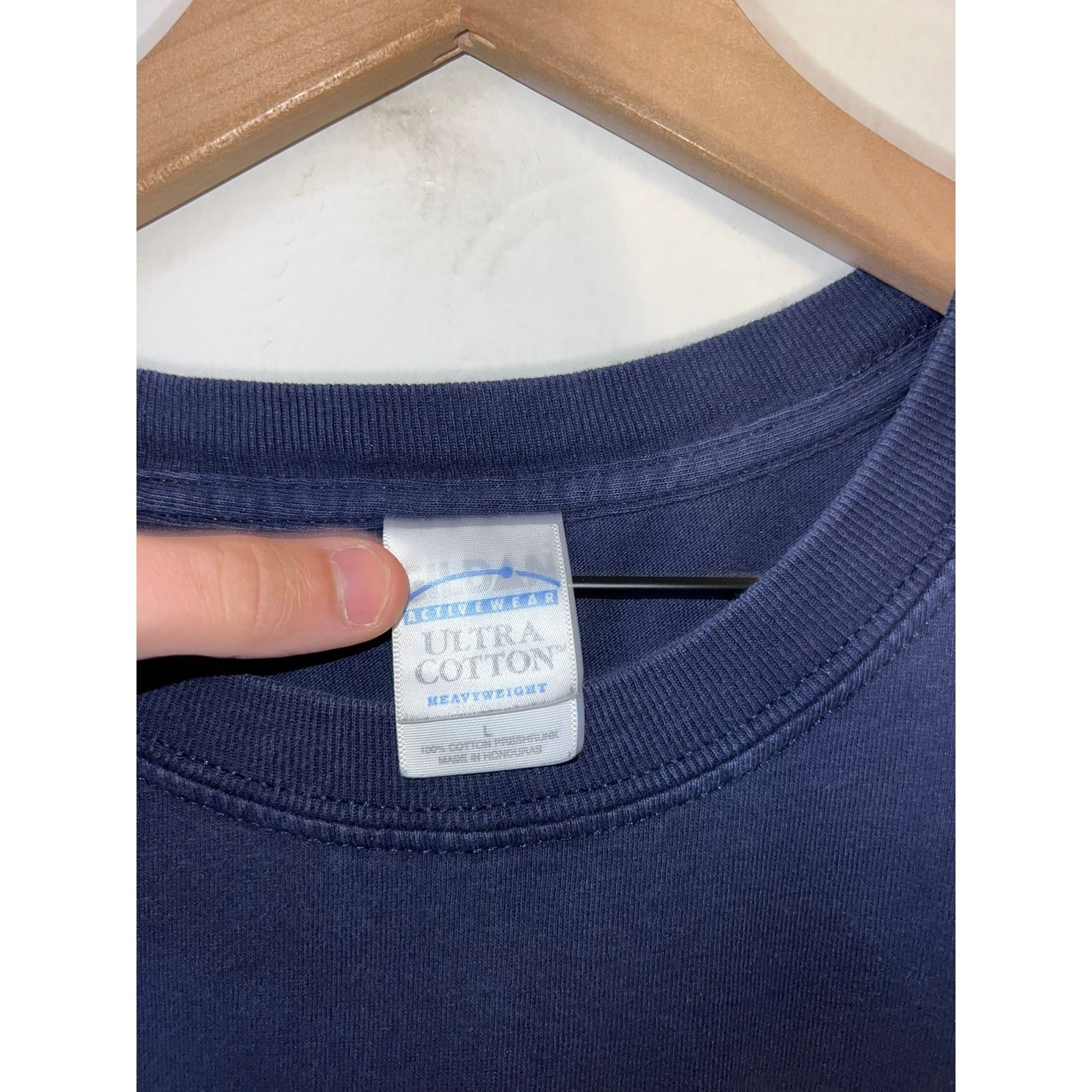 Gildan Vintage High Country Shirt EMS Emergency Blue Tee L Large Size US L / EU 52-54 / 3 - 3 Thumbnail