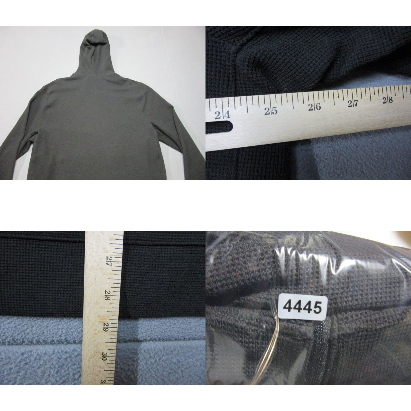 Lululemon Lululemon Hoodie Mens 2XL Black Waffle Knit Full Zip Kangaroo Pockets Athleisure Regular Mens Size US XXL / EU 58 / 5 - 8 Thumbnail