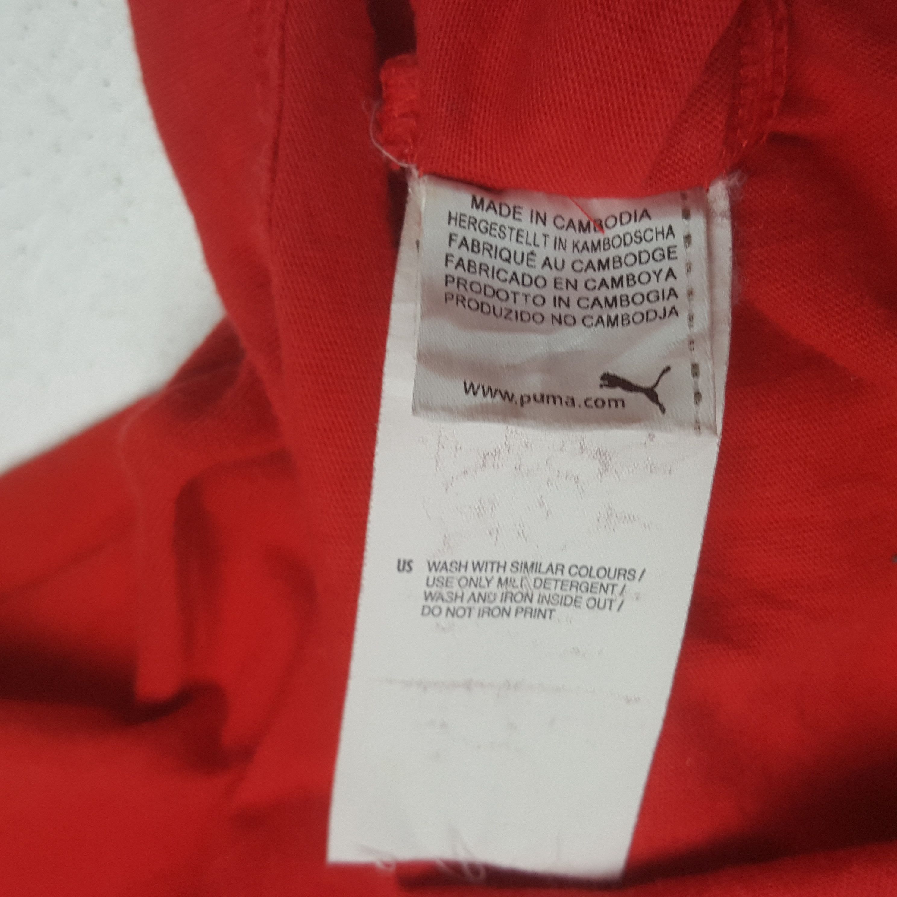 Puma Vintage PUMA Scuderia Ferrari Racing Motosport Polos C319N78 Size US M / EU 48-50 / 2 - 7 Thumbnail