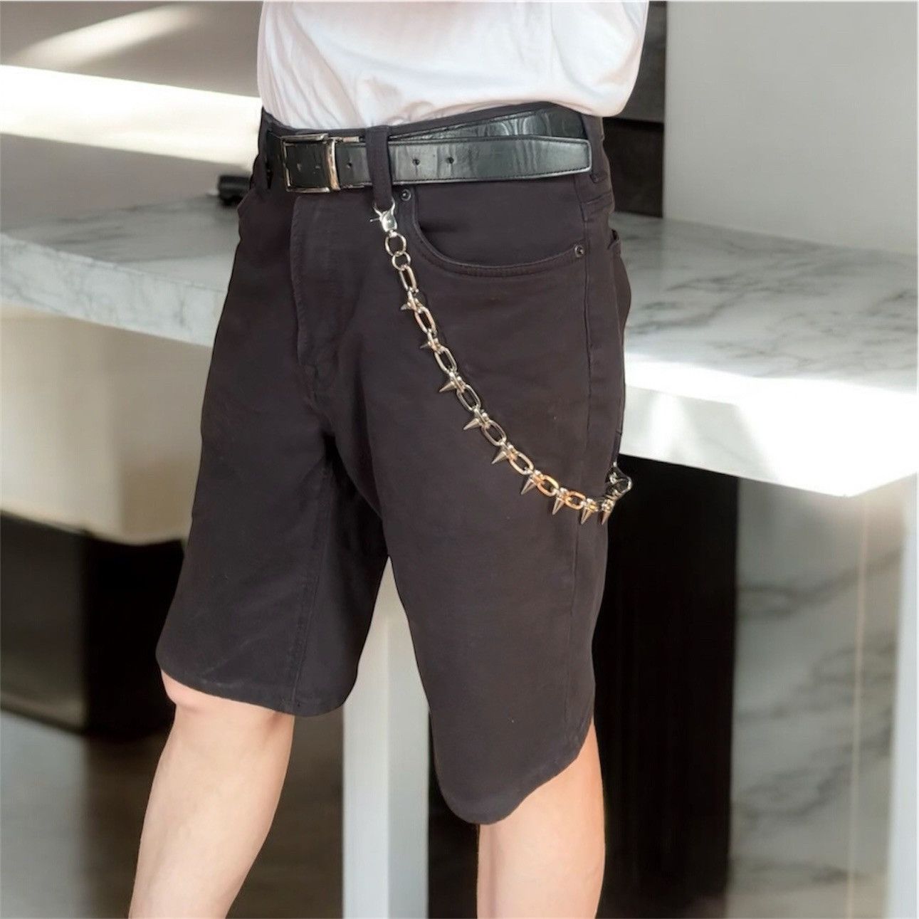 Other Spiked Pants Chain for Men Women,Jeans Chain,Keys Chain Size ONE SIZE - 9 Thumbnail