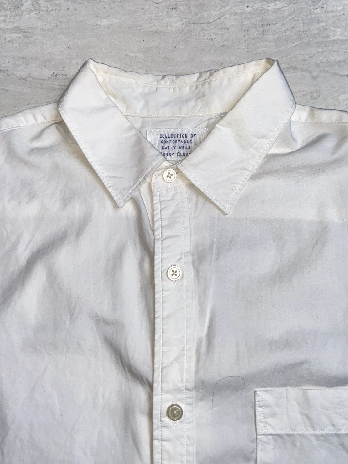 Designer × Japanese Brand SUNNY CLOUDS White Shirt Size US XXL / EU 58 / 5 - 10 Thumbnail