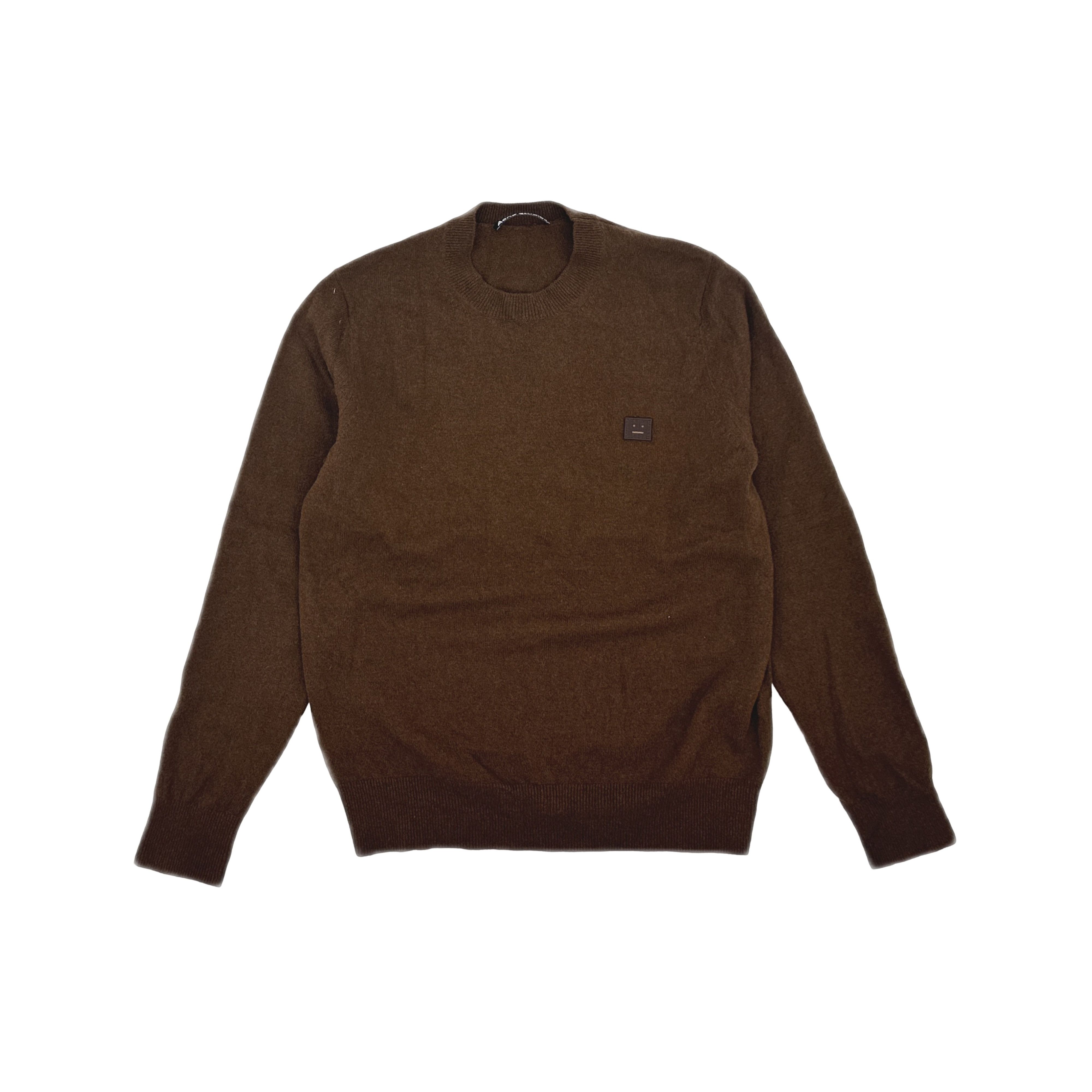 Acne Studios Acne Studios Logo Face Patch Wool Sweater M Size US M / EU 48-50 / 2 - 1 Thumbnail