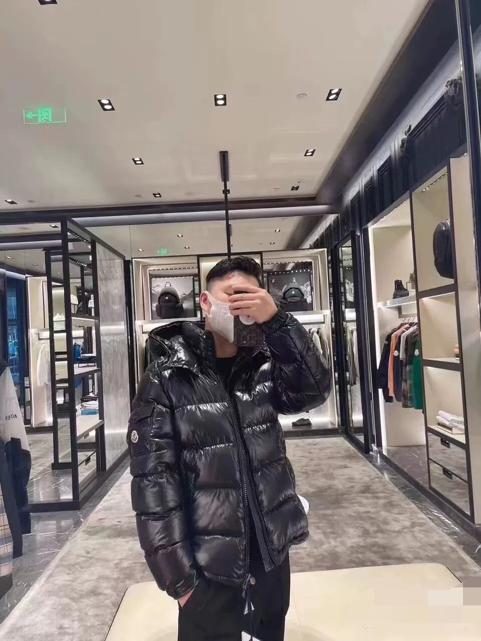 Moncler moncler maya series black down jacket Size US L / EU 52-54 / 3 - 1 Thumbnail