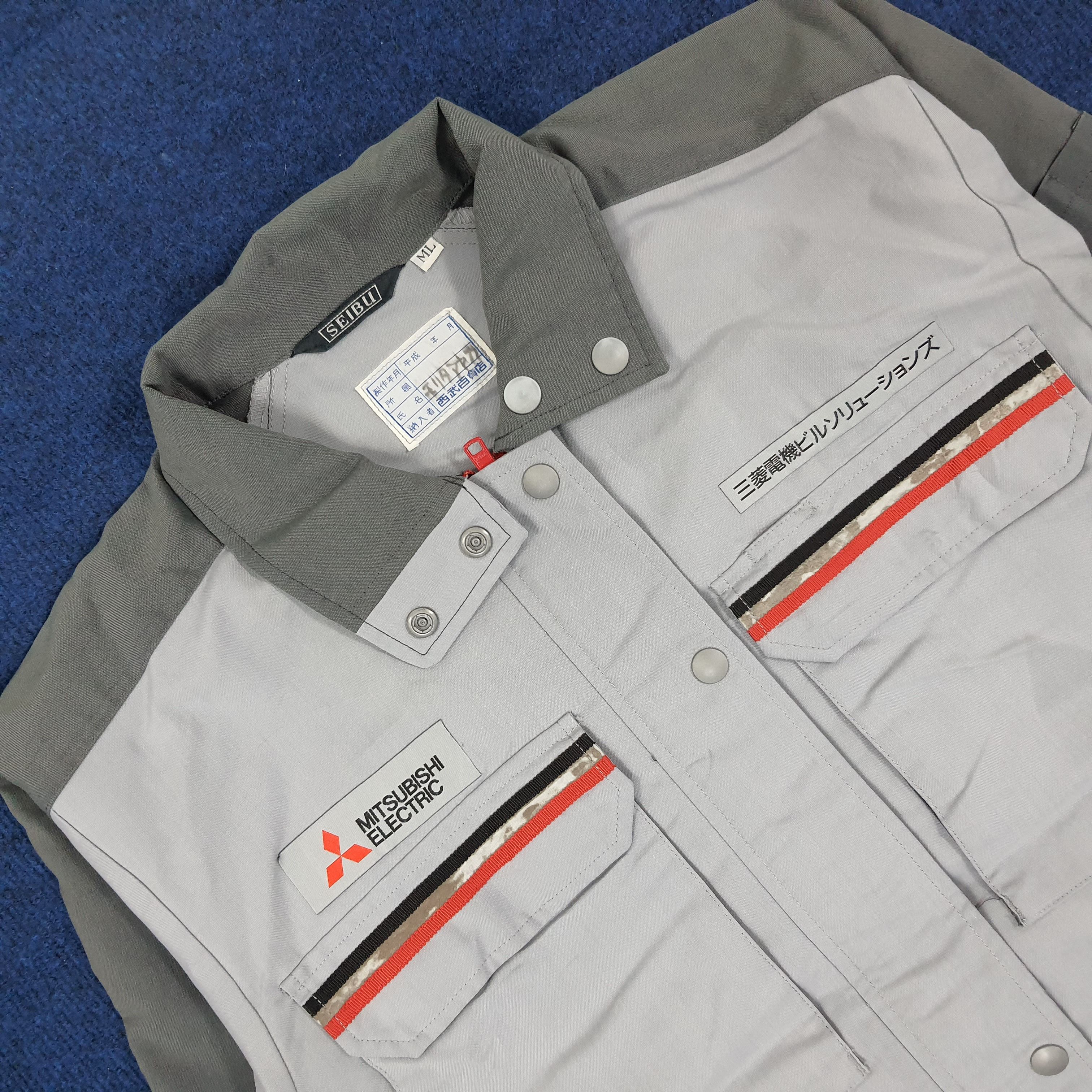 Japanese Brand Vintage Mitsubishi Japan Motorsports Racing Jacket C243N31 Size US M / EU 48-50 / 2 - 3 Thumbnail