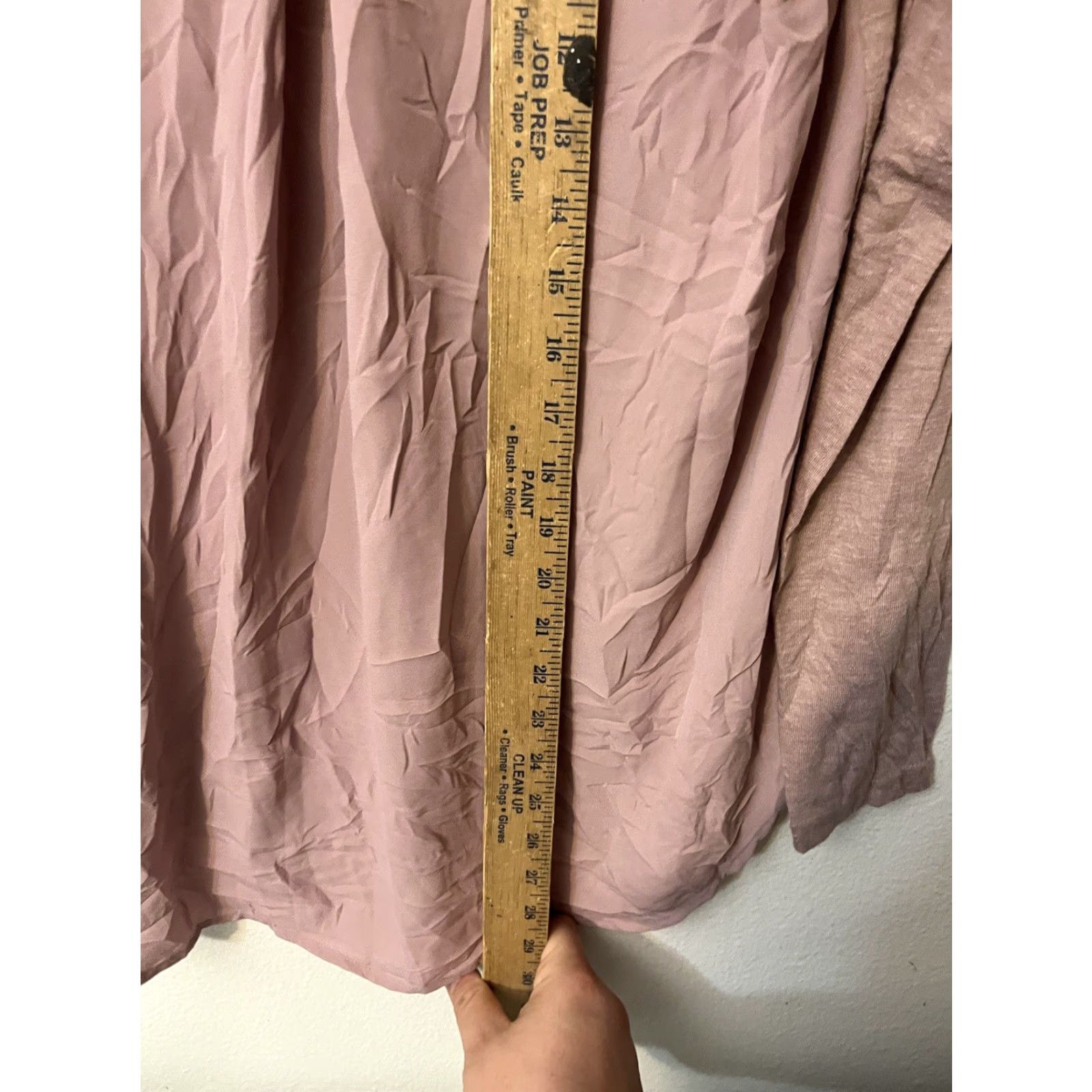Loft VINTAGE LOFT Women's Pullover Sweater Knit Long Sleeve V-Neck Soft Cotton Casual Spring Fall Winter Size Medium Pink Size M / US 6-8 / IT 42-44 - 4 Thumbnail