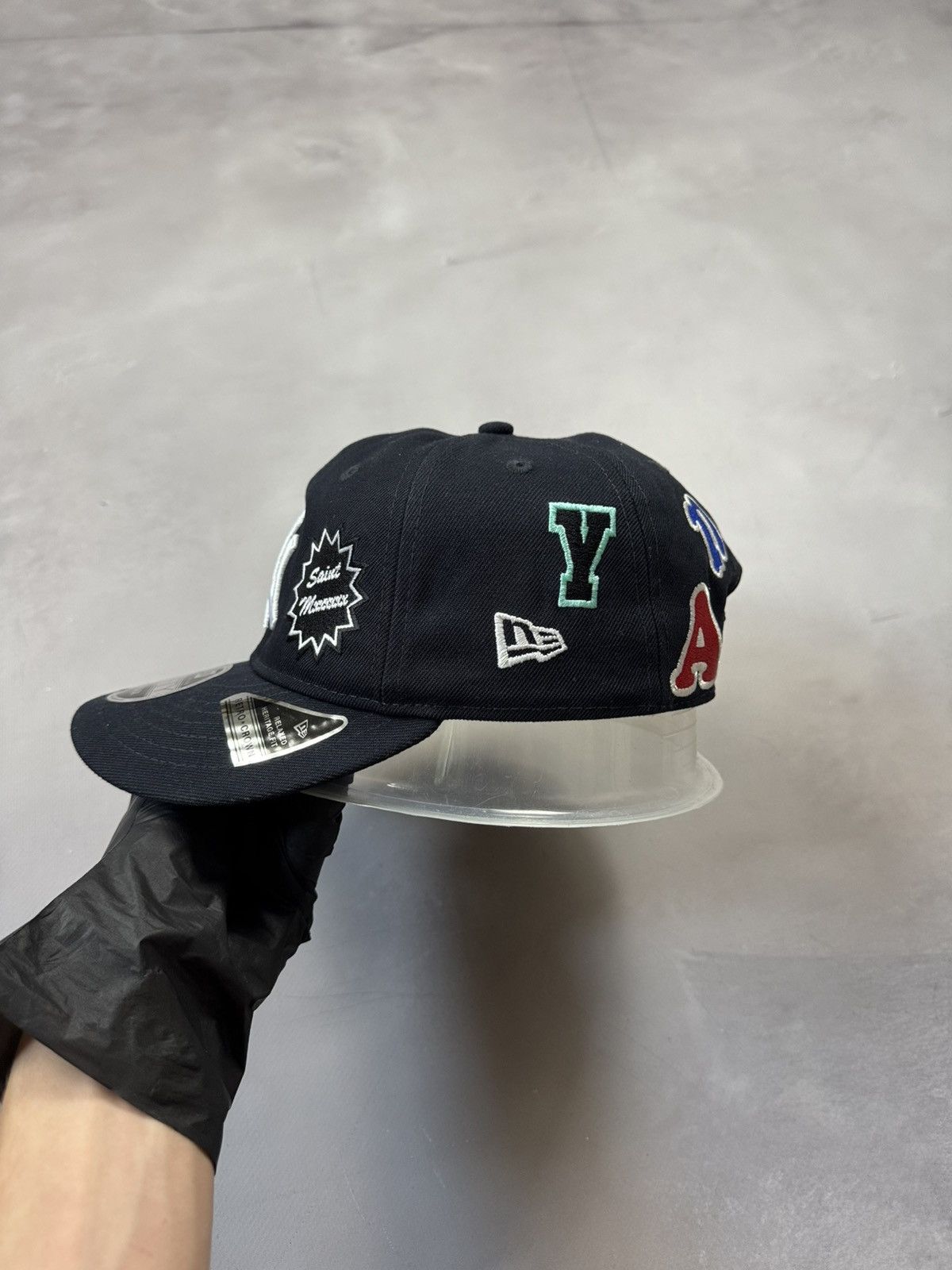 Ss25 Saint Michael x New Era NY Yankees Hat(Navy)