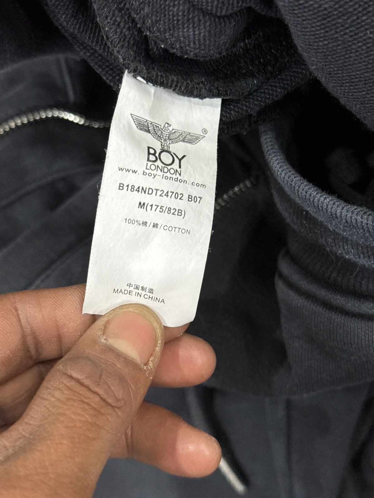 Boy London Vintage Y2K Boy London Zipper Jogger Sweatpants Size US 31 - 15 Thumbnail