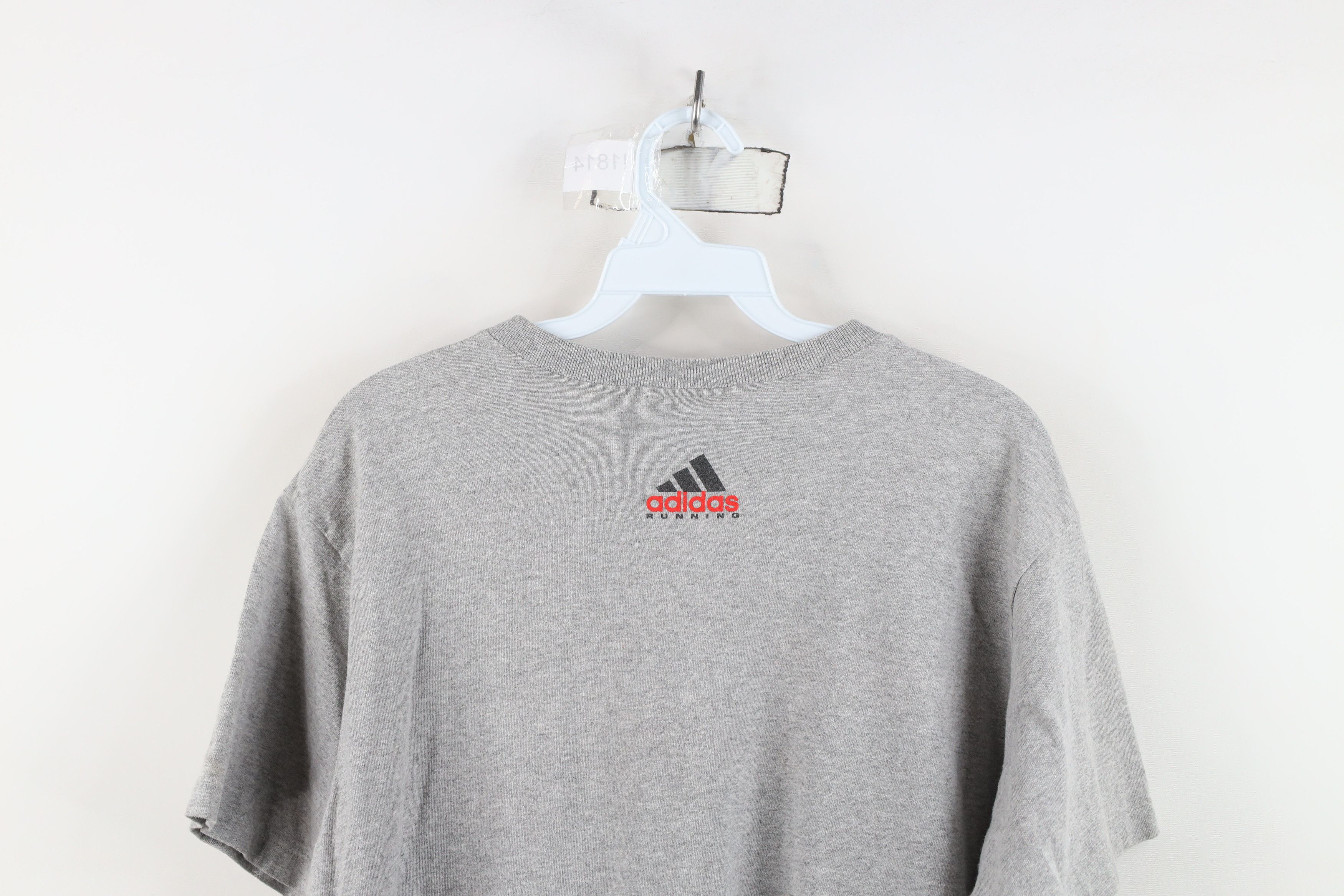 Adidas Vintage 90s Y2K Adidas Running Would Hurt More T-Shirt USA Size XL / US 12-14 / IT 48-50 - 12 Thumbnail
