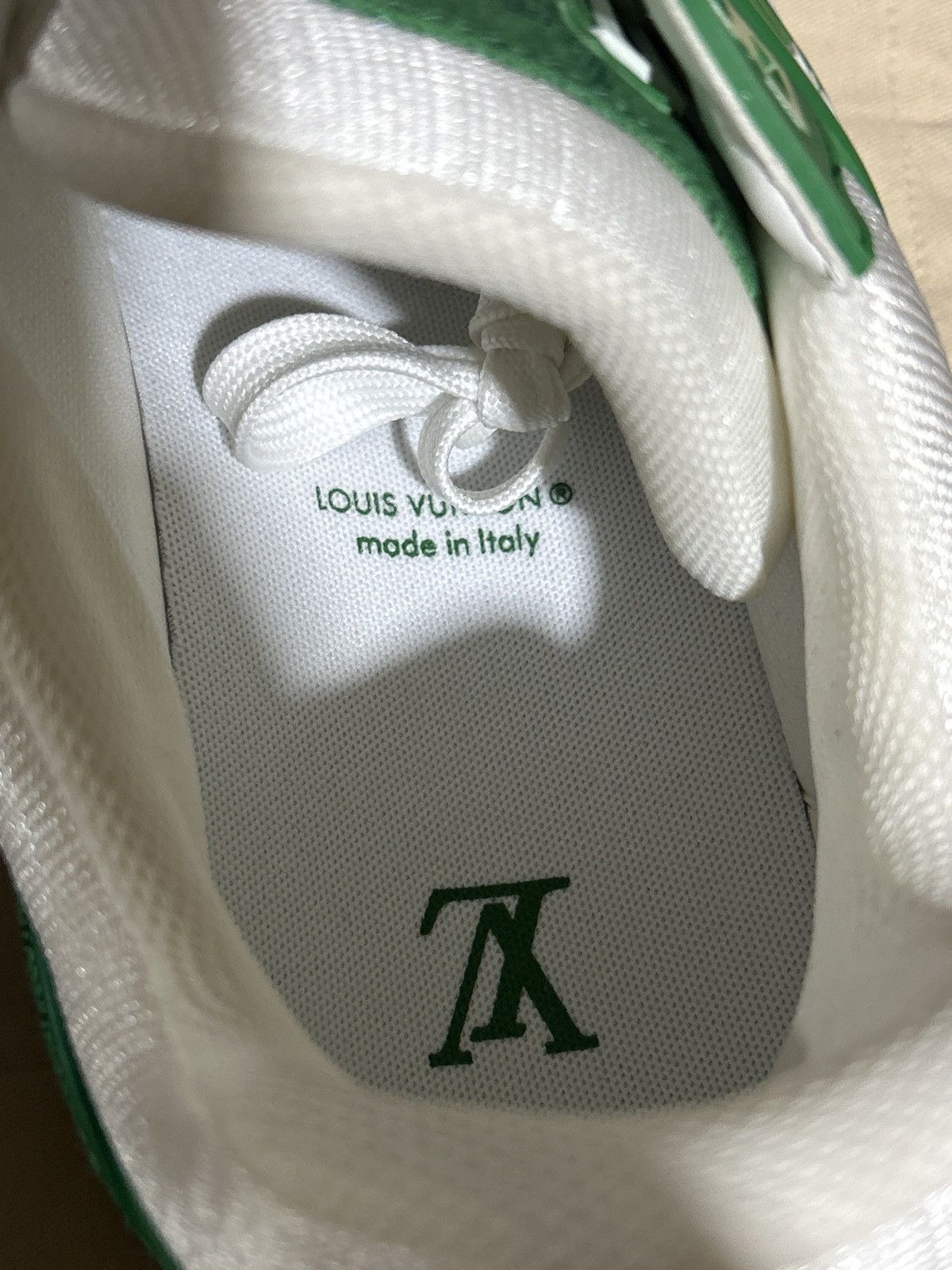 Louis Vuitton Green Louis Vuitton Trainers Size US 12 / EU 45 - 9 Thumbnail