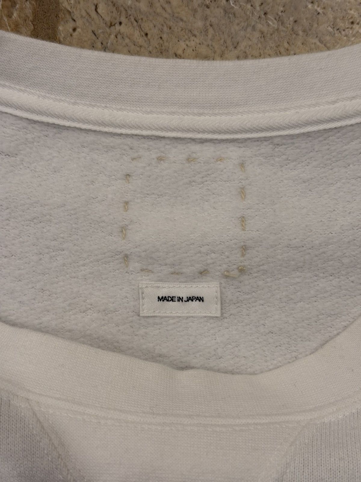 Visvim Visvim SS20 White/Purple Jumbo Crash Distres Sweat L/S Shirt Size US XL / EU 56 / 4 - 11 Thumbnail